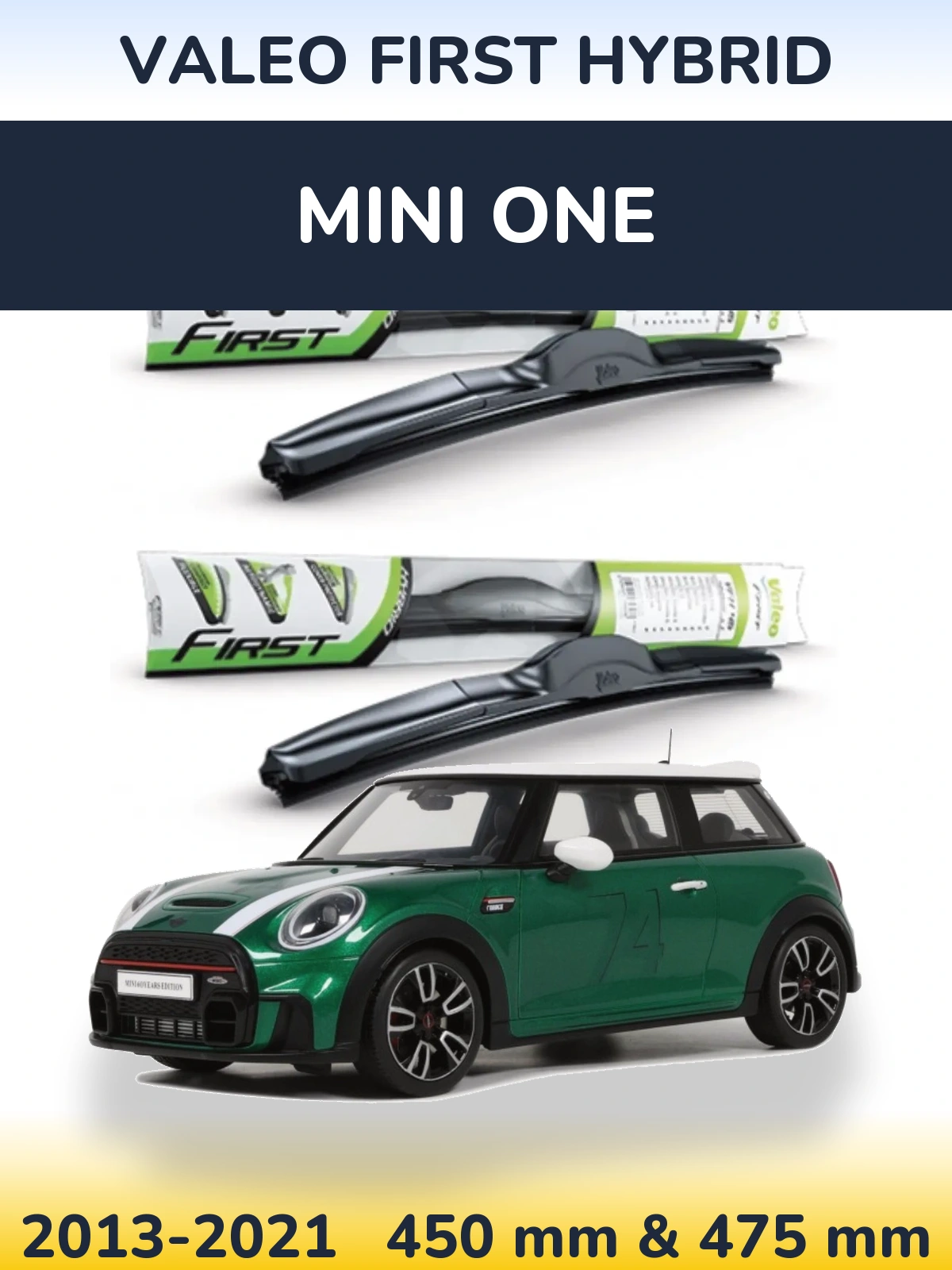 Ștergătoare Valeo First Hybrid pentru MINI One