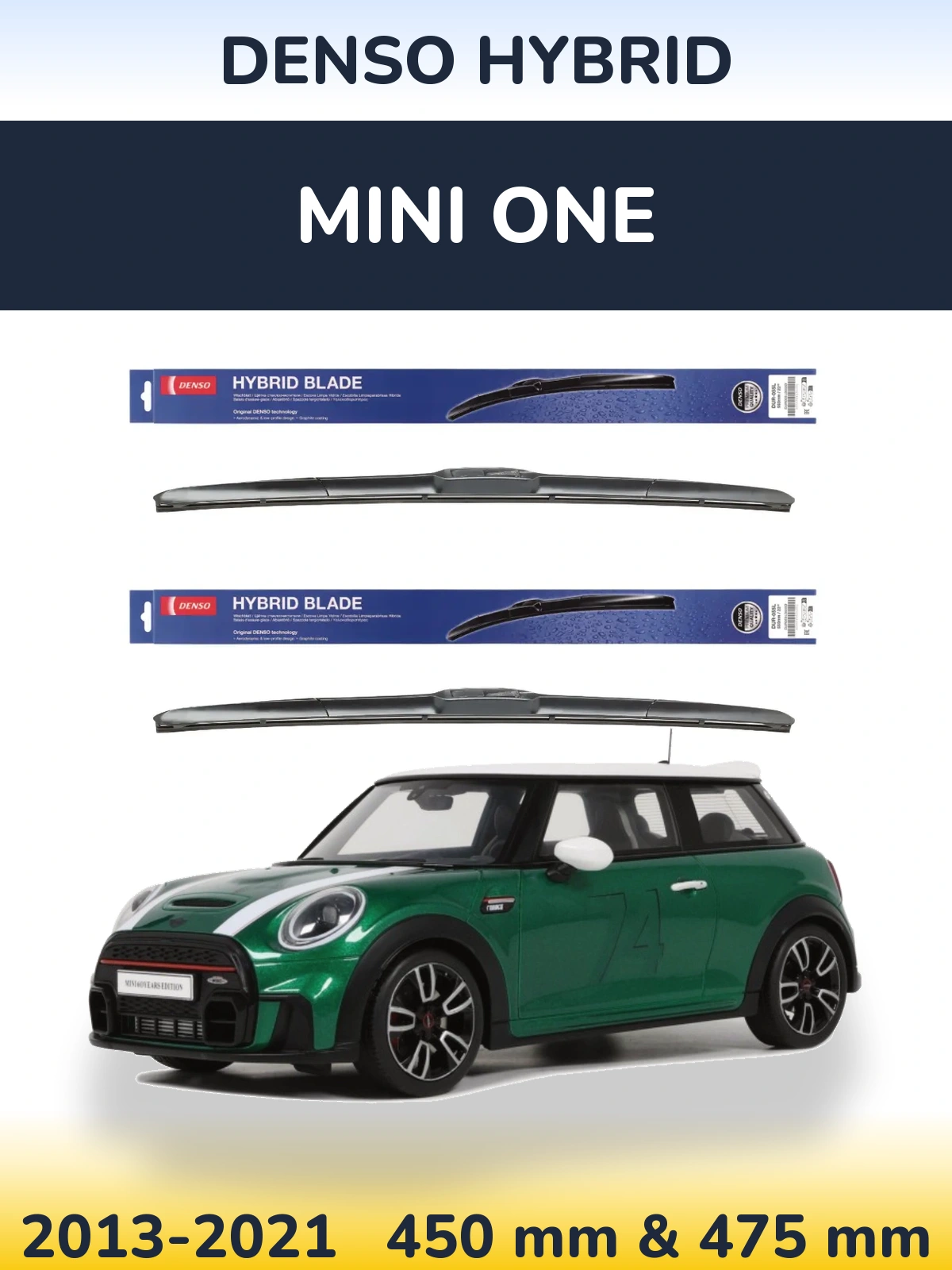 Ștergătoare Denso Hybrid pentru MINI One