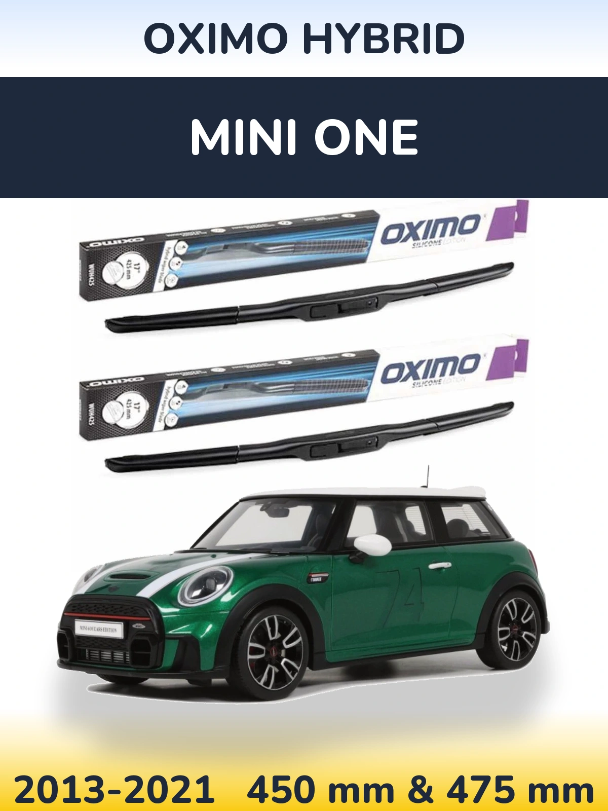 Ștergătoare Oximo Hybrid pentru MINI One