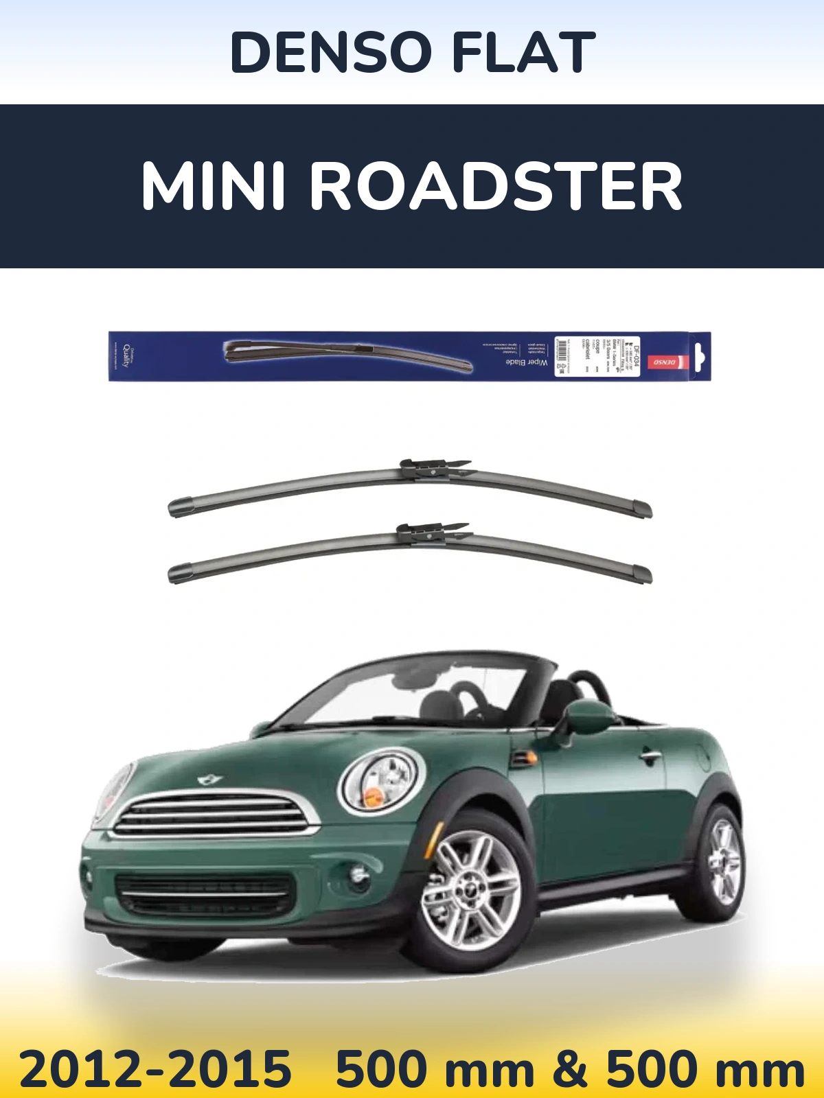 Ștergătoare Denso Flat pentru MINI Roadster