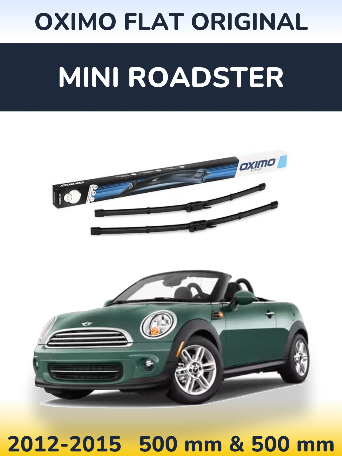 Ștergătoare Oximo Flat Original pentru MINI Roadster