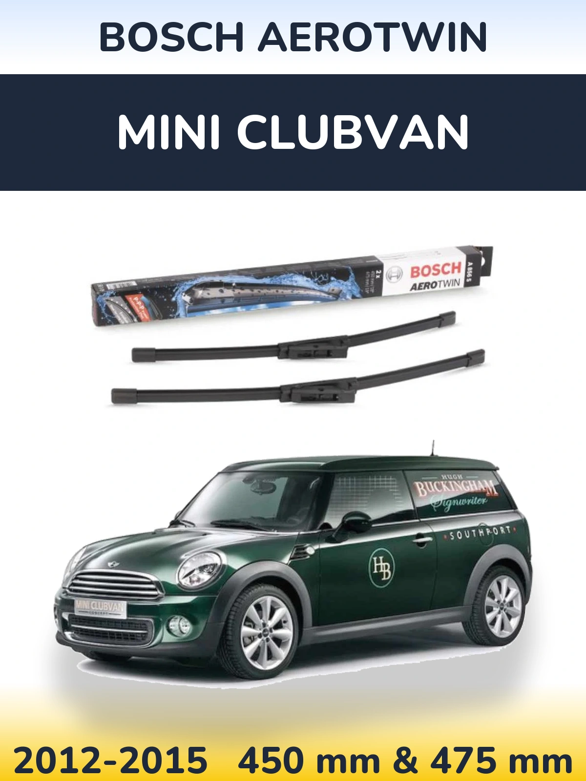 Ștergătoare BOSCH AeroTwin pentru MINI Clubvan