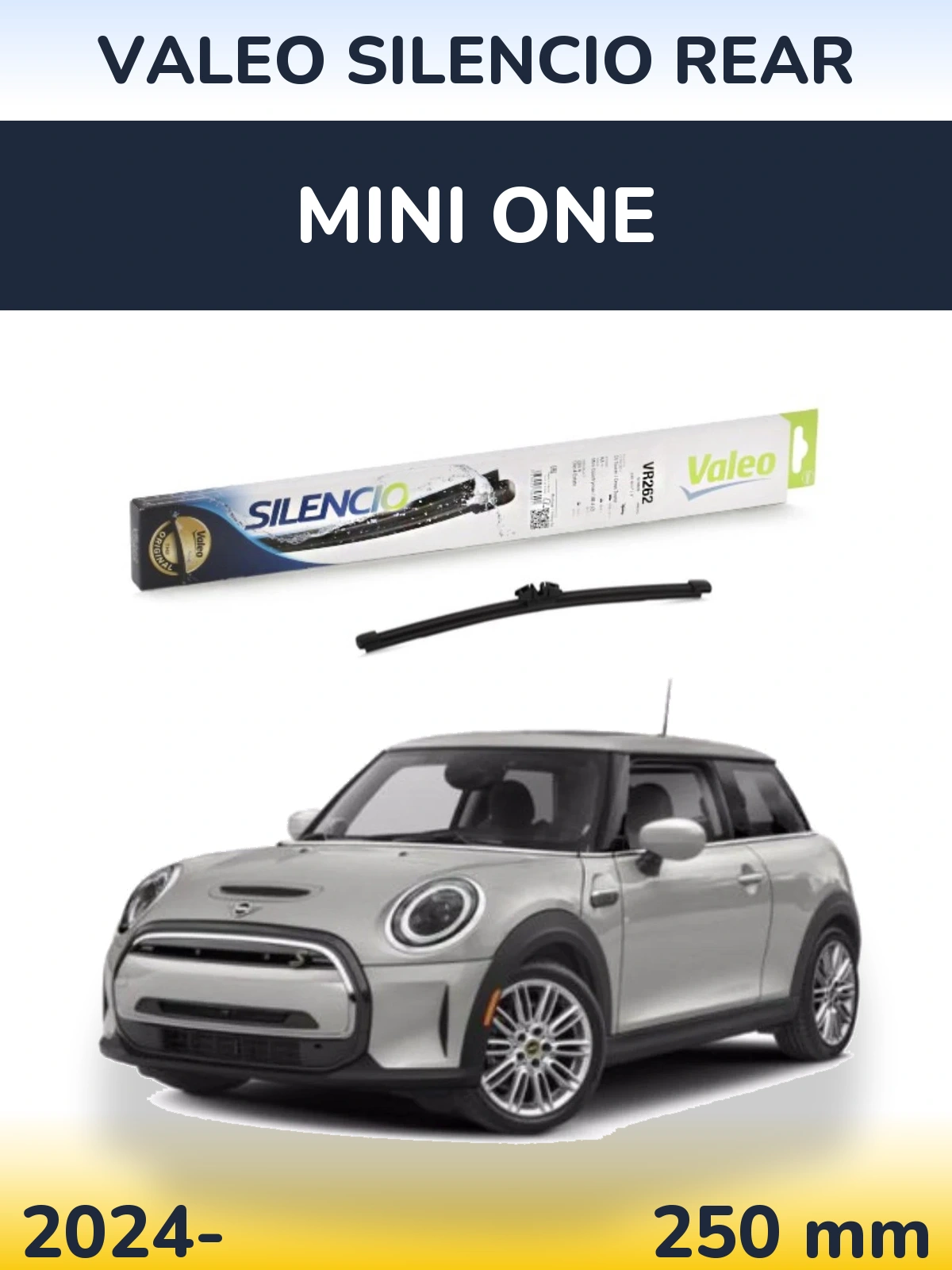 Ștergătoare Valeo Silencio Rear pentru MINI One