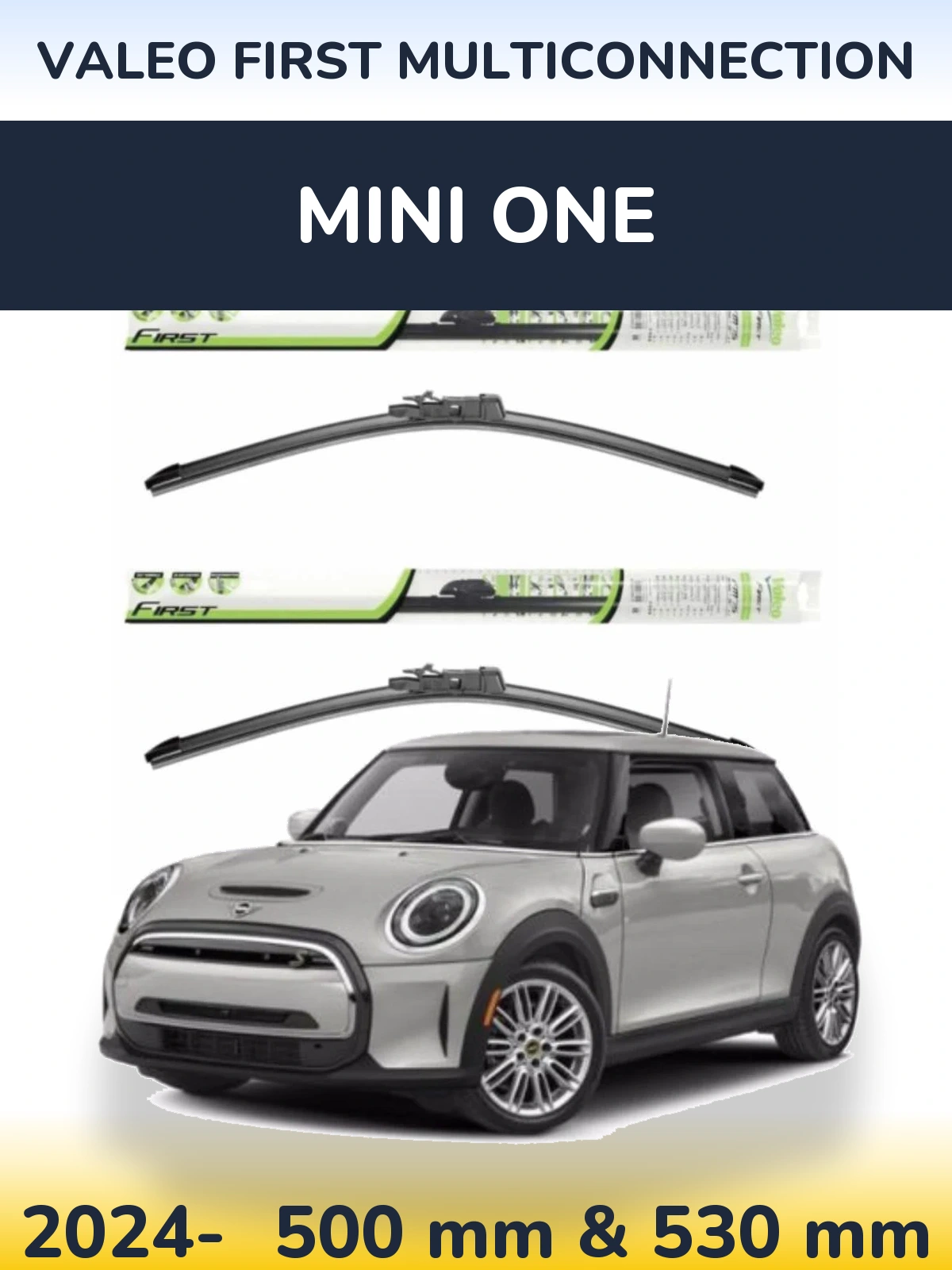 Ștergătoare Valeo First MultiConnection pentru MINI One