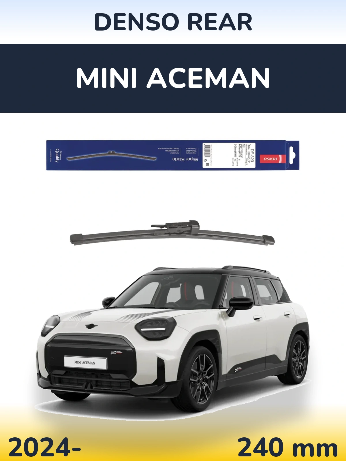 Ștergătoare Denso Rear pentru MINI Aceman