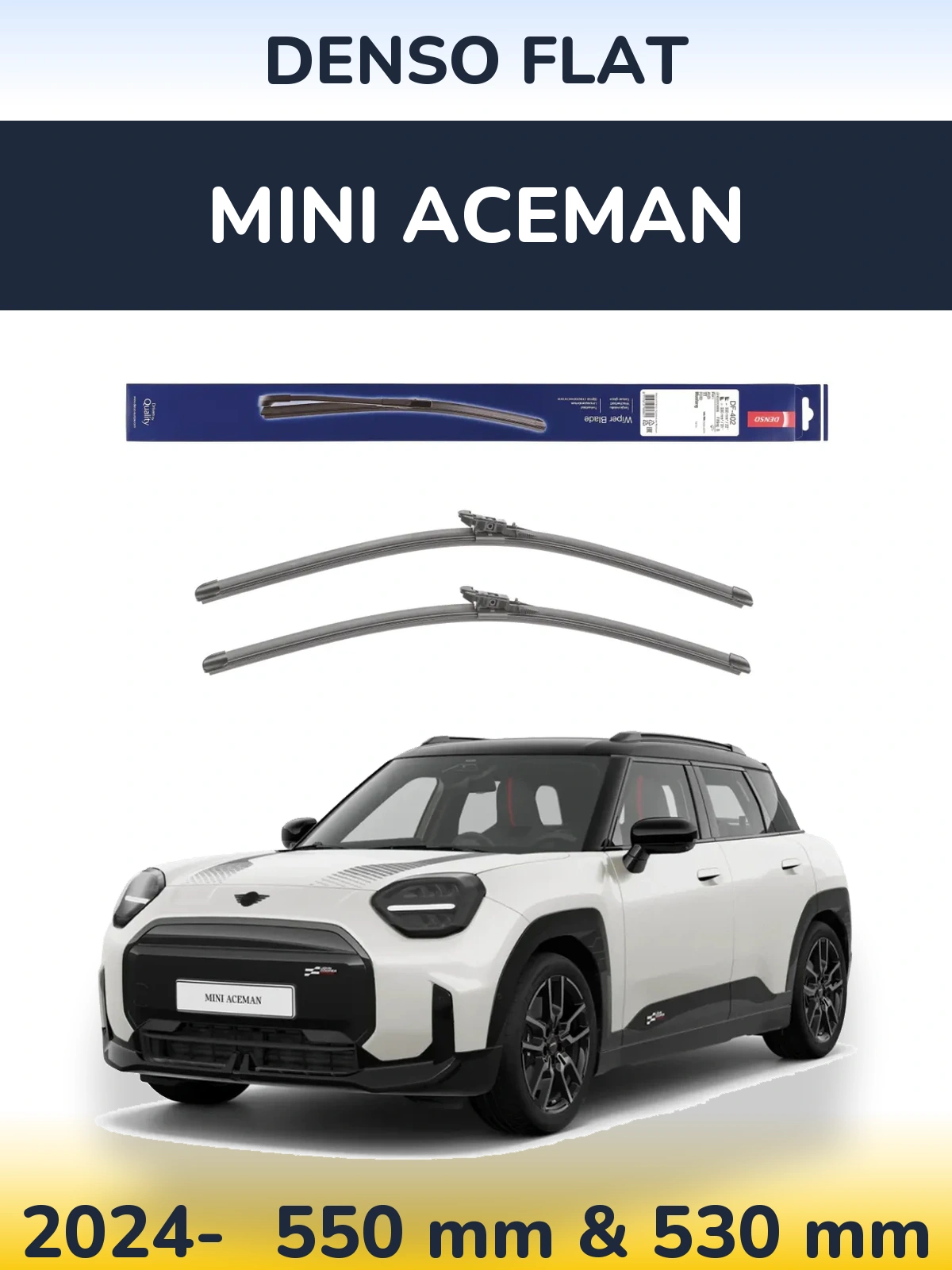 Ștergătoare Denso Flat pentru MINI Aceman