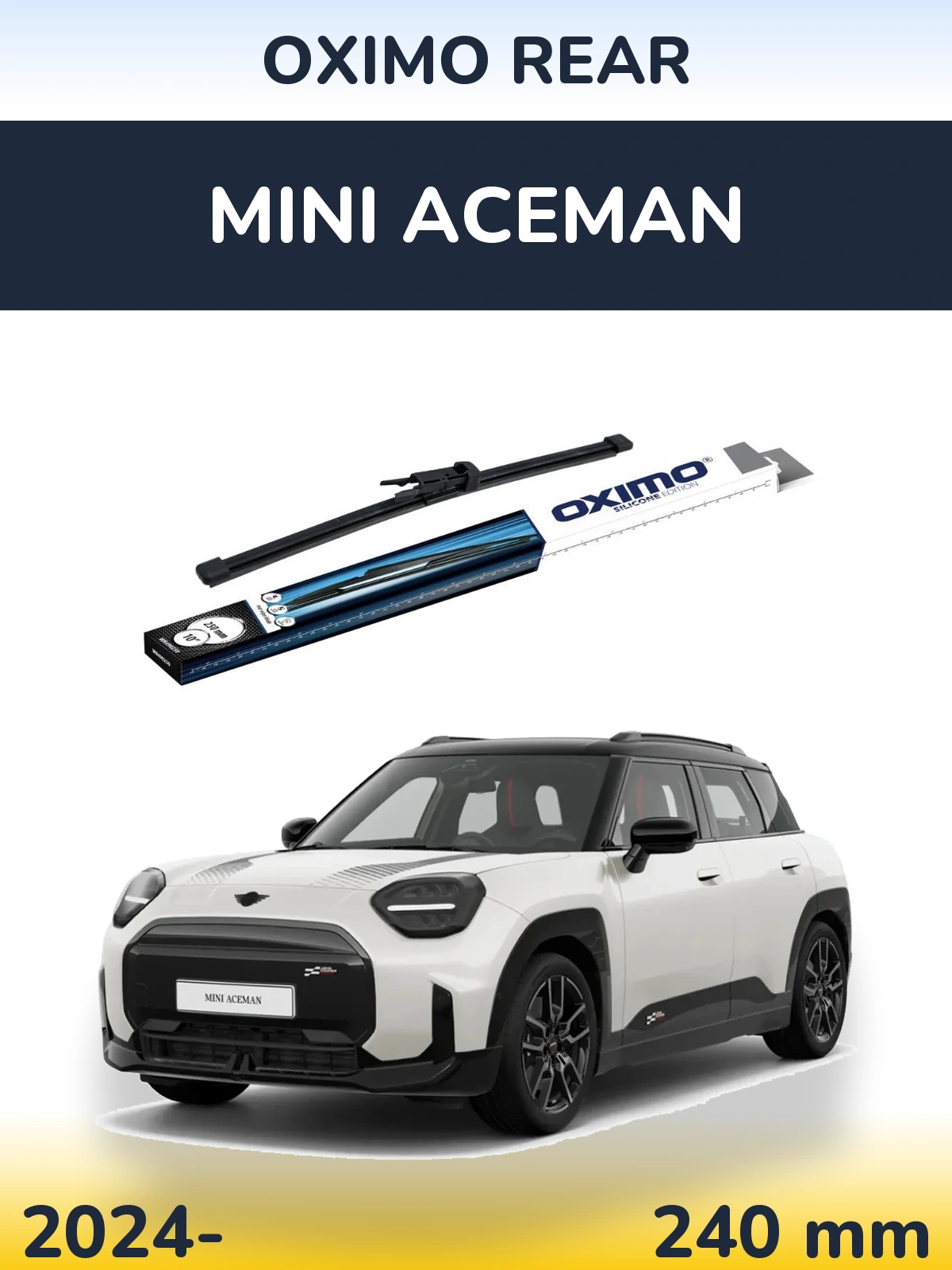 Ștergătoare Oximo Rear pentru MINI Aceman