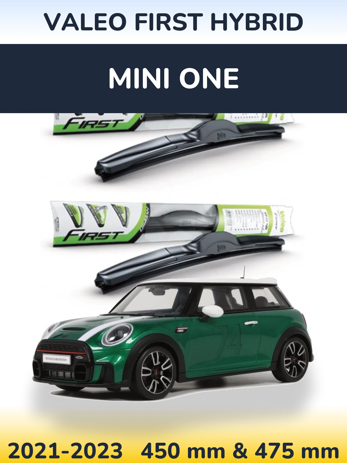 Ștergătoare Valeo First Hybrid pentru MINI One