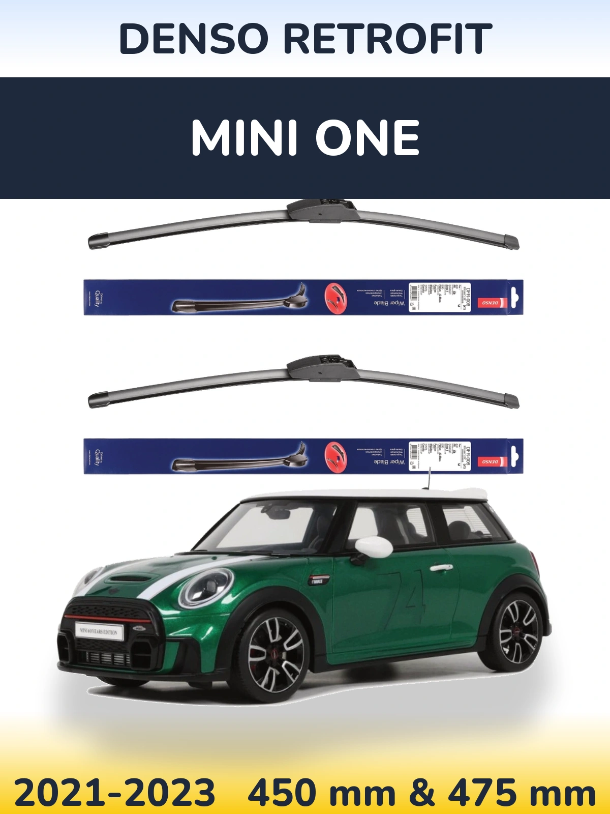 Ștergătoare Denso Retrofit pentru MINI One