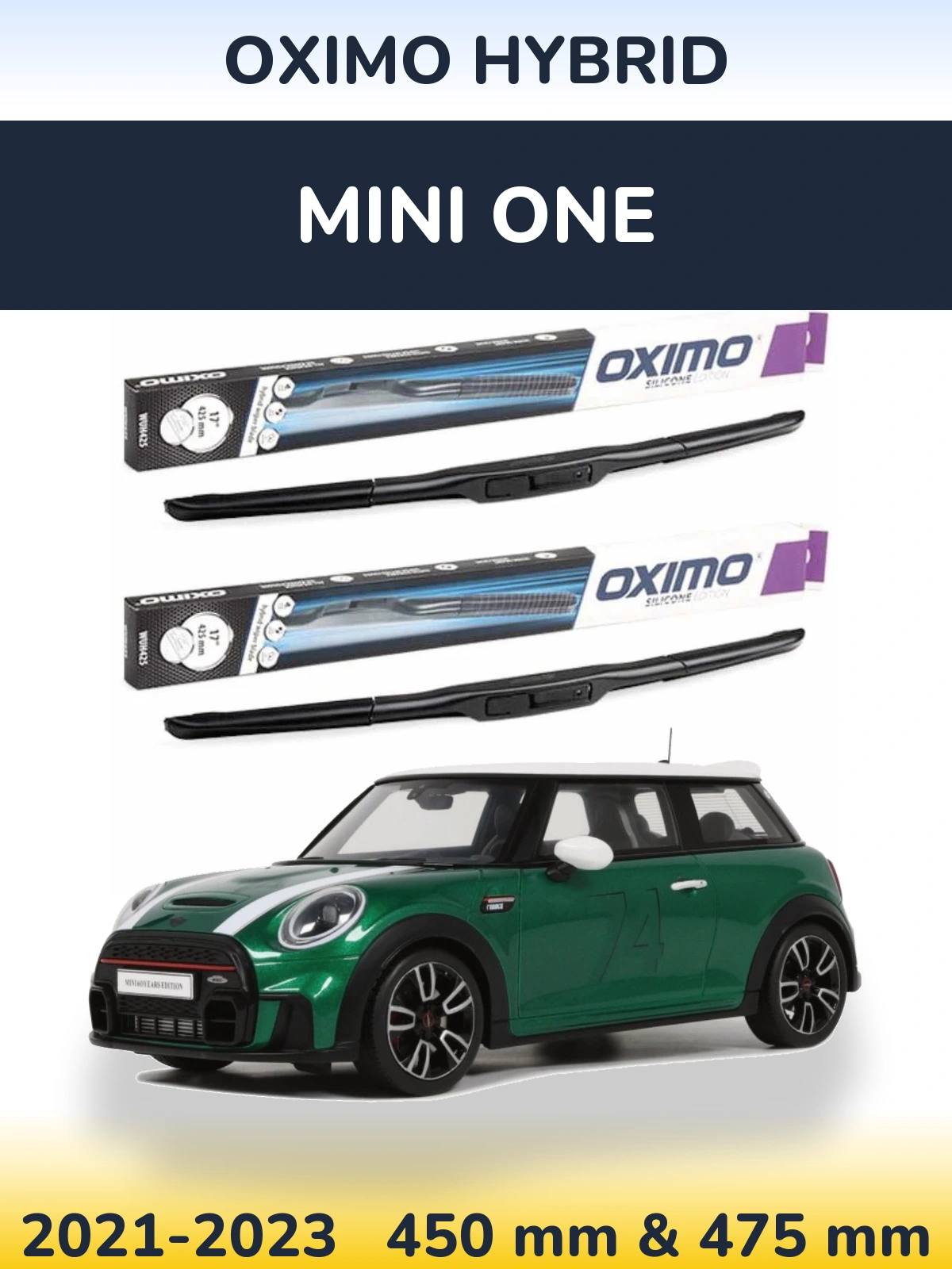 Ștergătoare Oximo Hybrid pentru MINI One