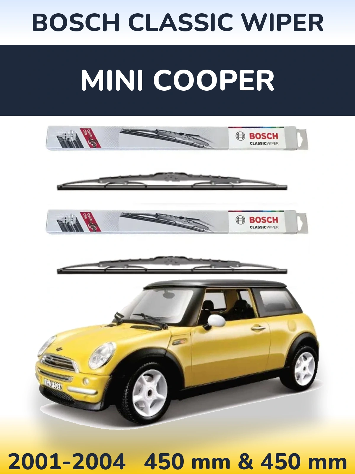 Ștergătoare BOSCH Classic Wiper pentru MINI Cooper