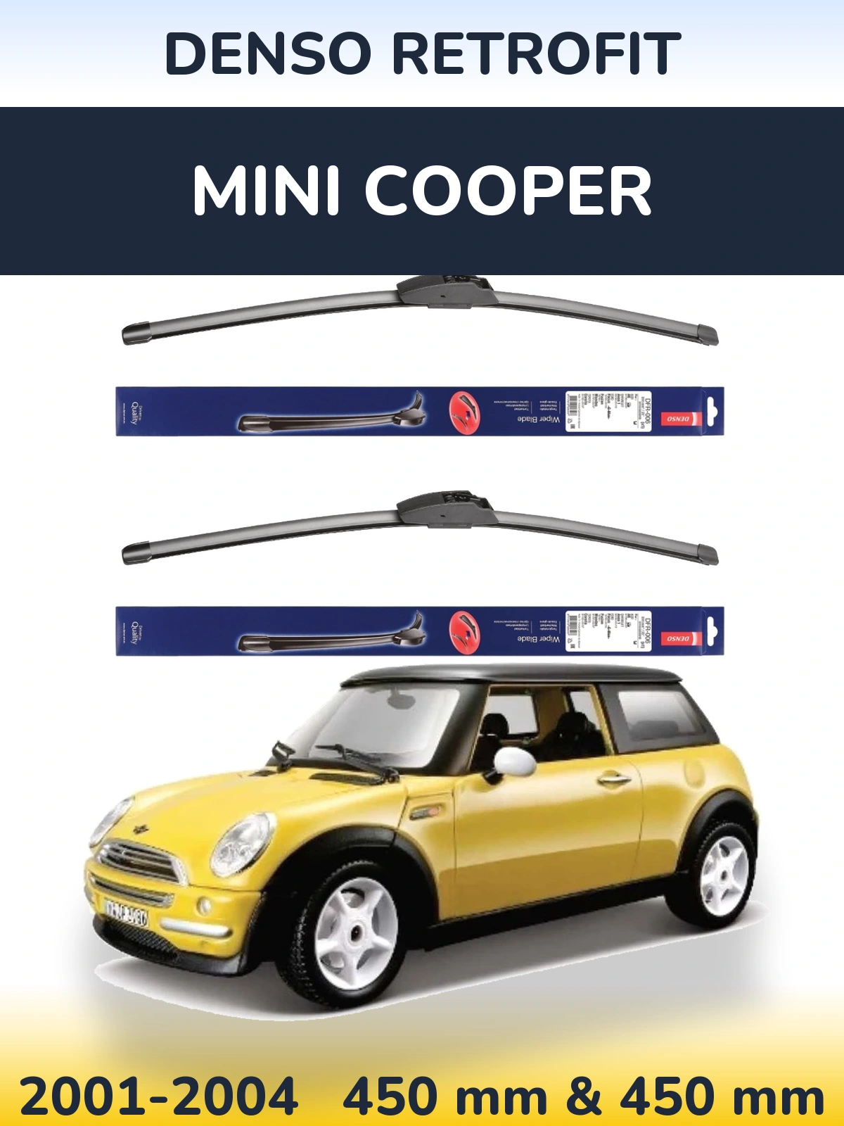 Ștergătoare Denso Retrofit pentru MINI Cooper