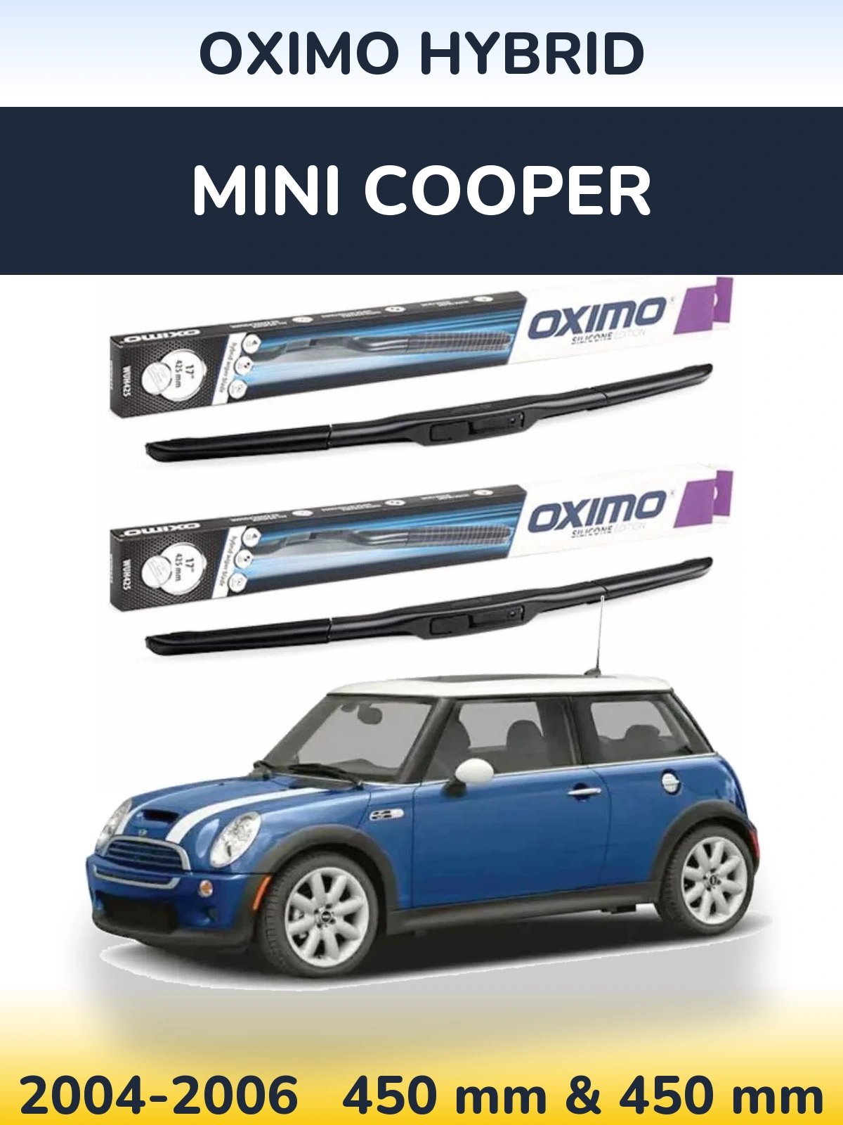 Ștergătoare Oximo Hybrid pentru MINI Cooper