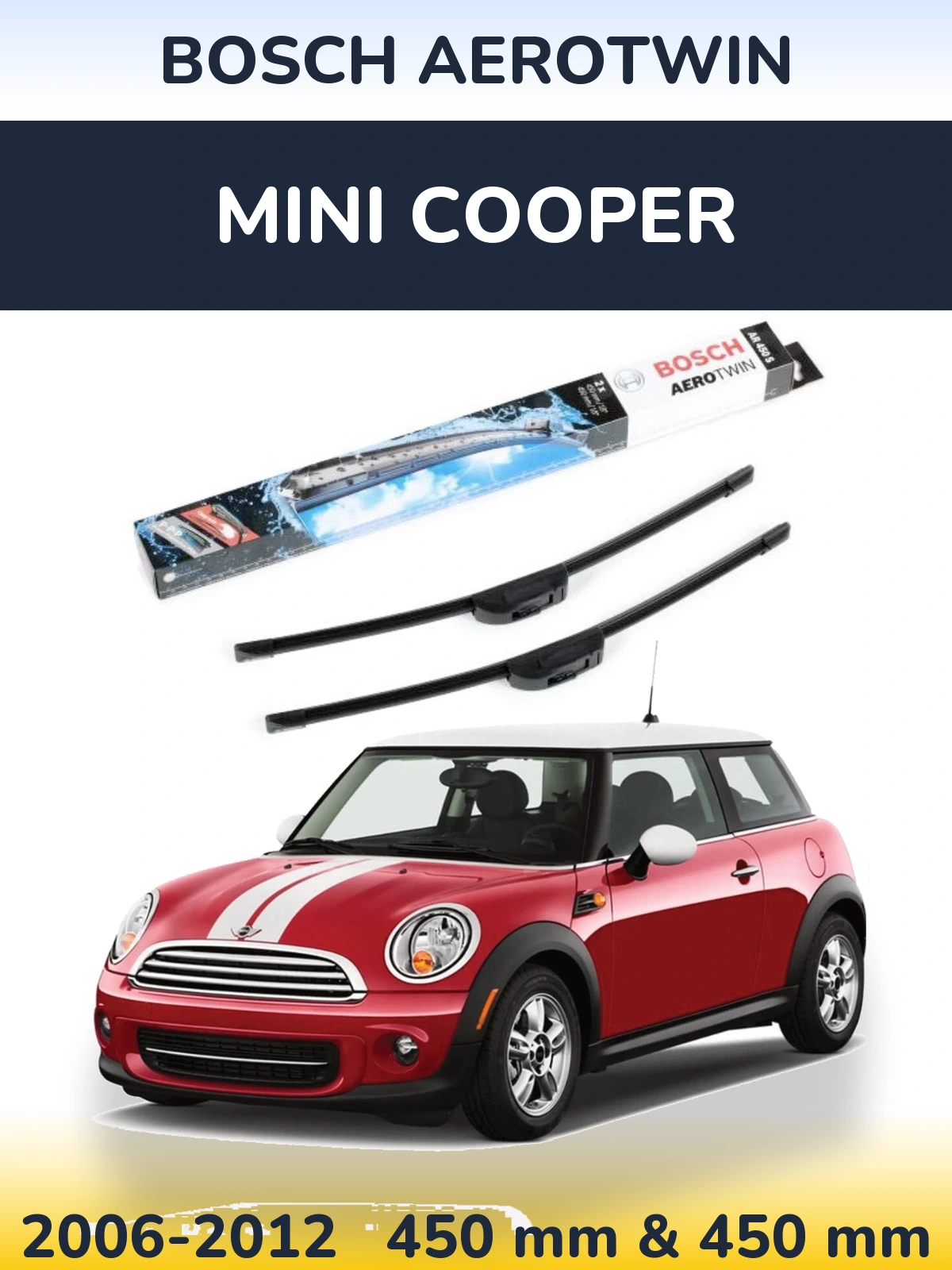 Ștergătoare BOSCH AeroTwin pentru MINI Cooper