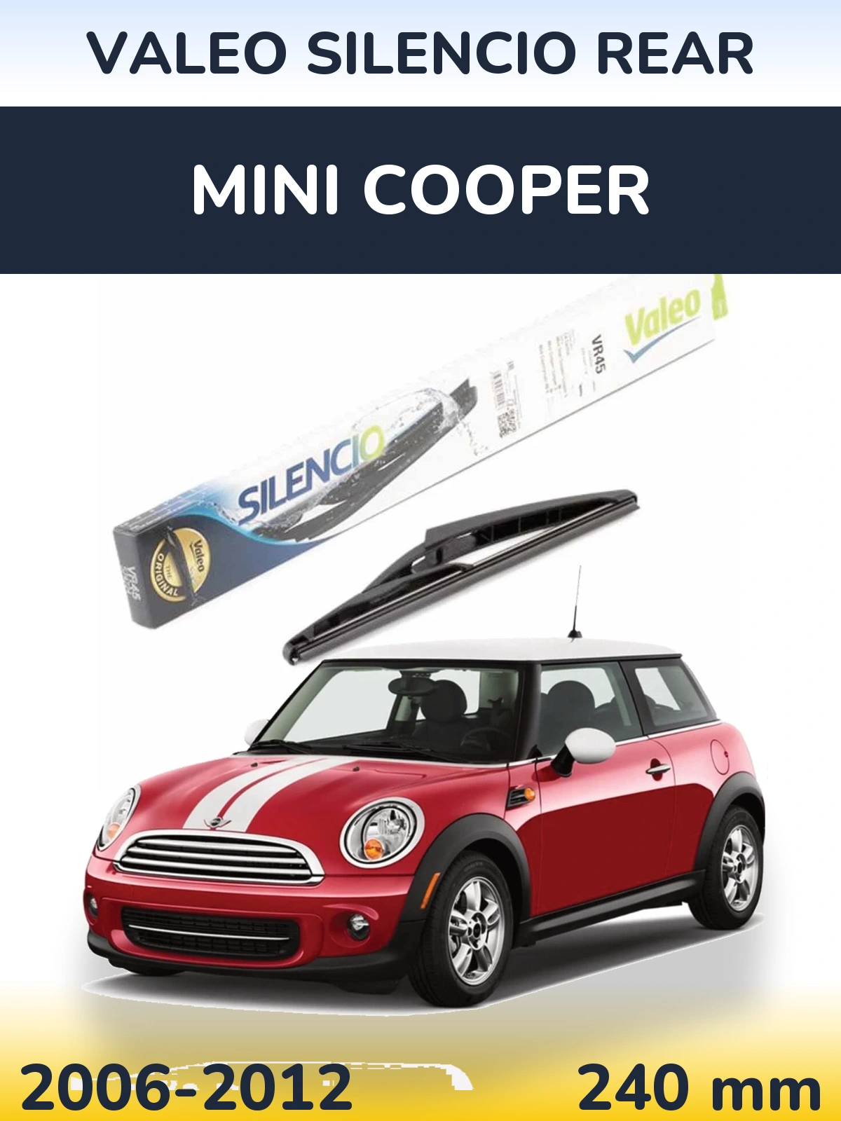 Ștergătoare Valeo Silencio Rear pentru MINI Cooper