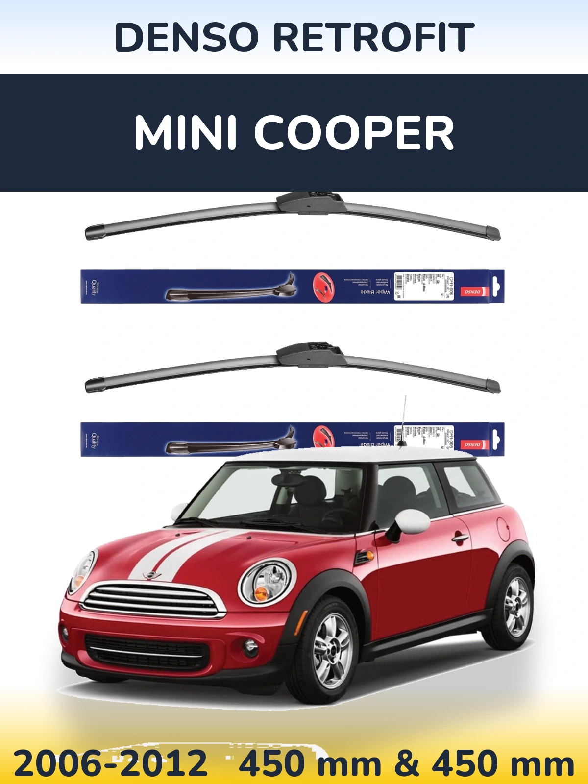 Ștergătoare Denso Retrofit pentru MINI Cooper