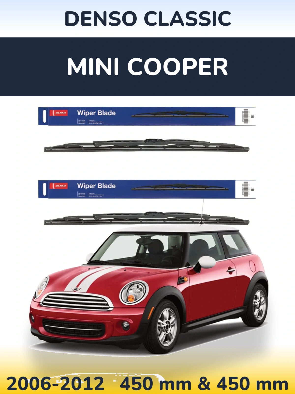 Ștergătoare Denso Classic pentru MINI Cooper