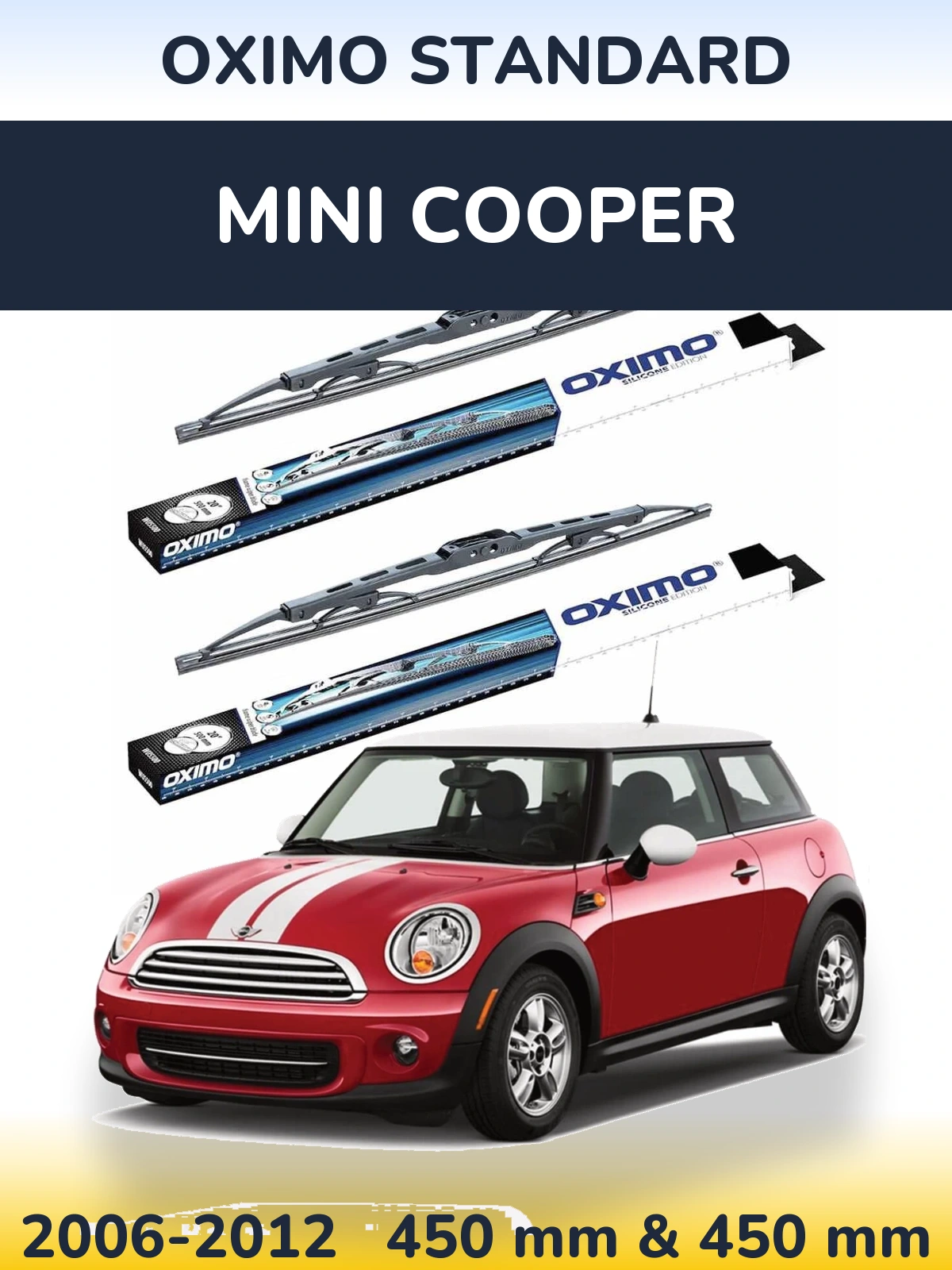 Ștergătoare Oximo Standard pentru MINI Cooper