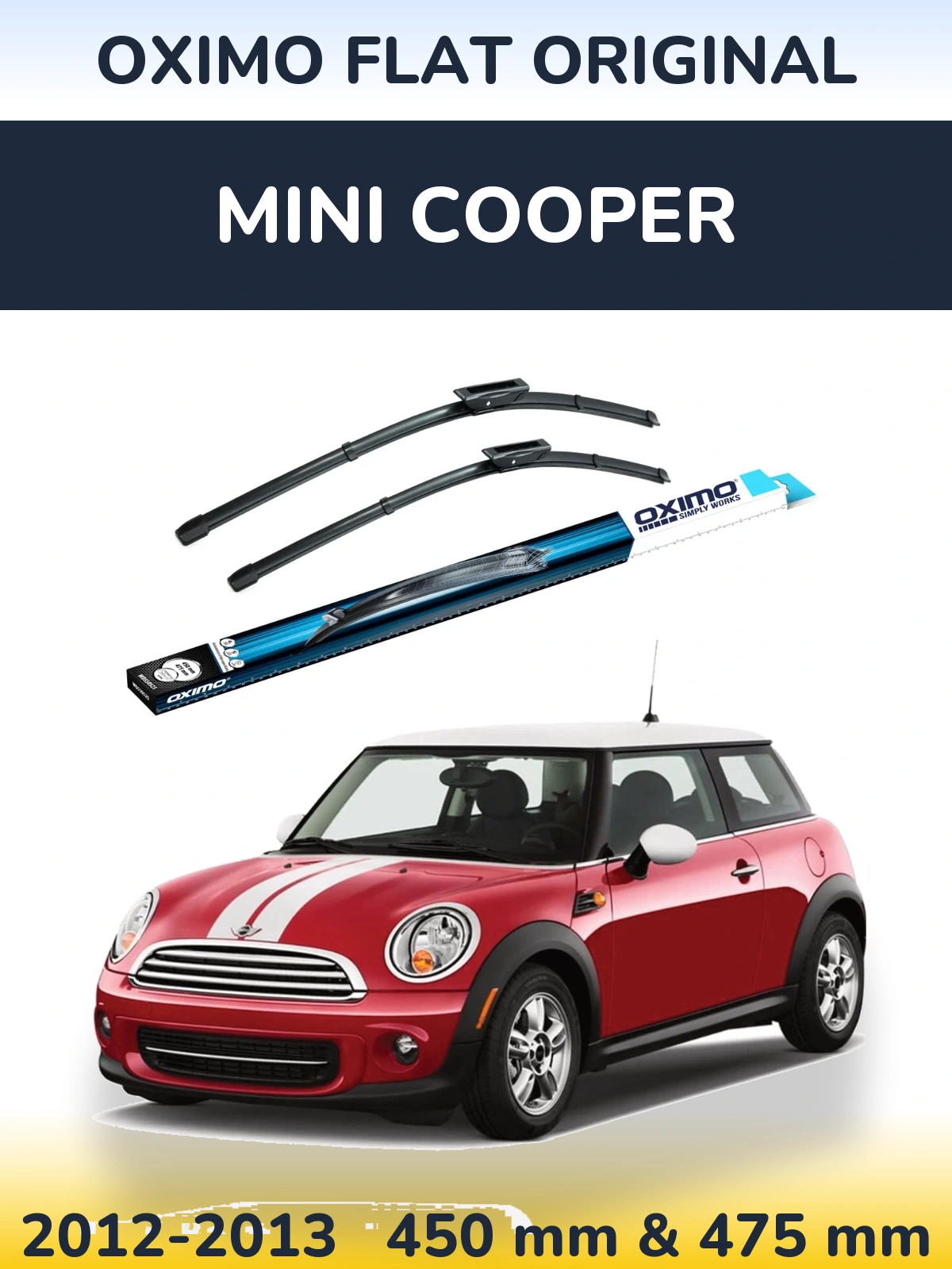 Ștergătoare Oximo Flat Original pentru MINI Cooper