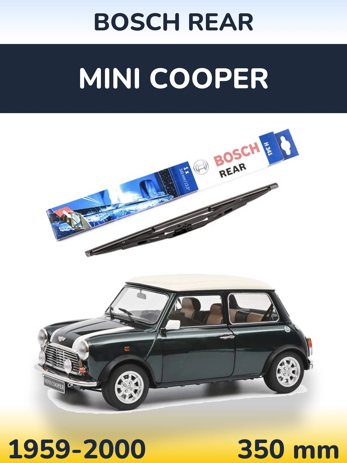 Ștergătoare BOSCH Rear pentru MINI Cooper
