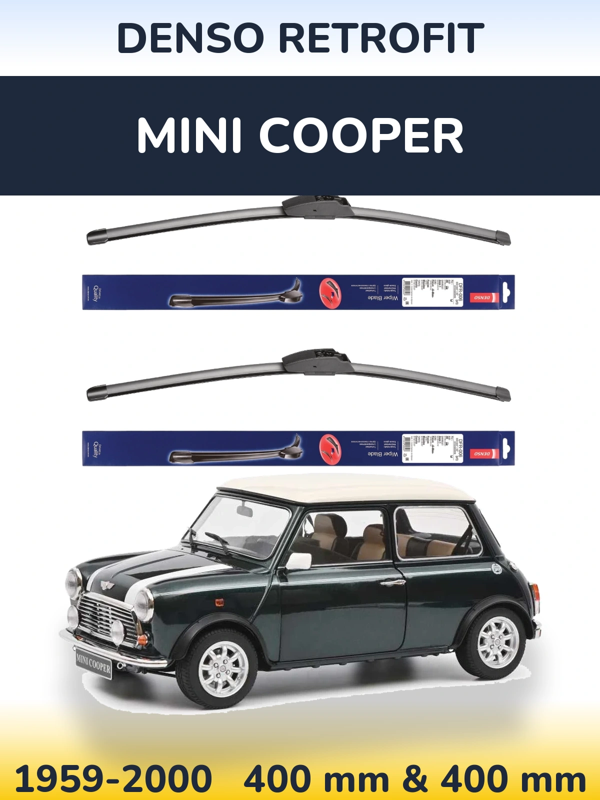 Ștergătoare Denso Retrofit pentru MINI Cooper