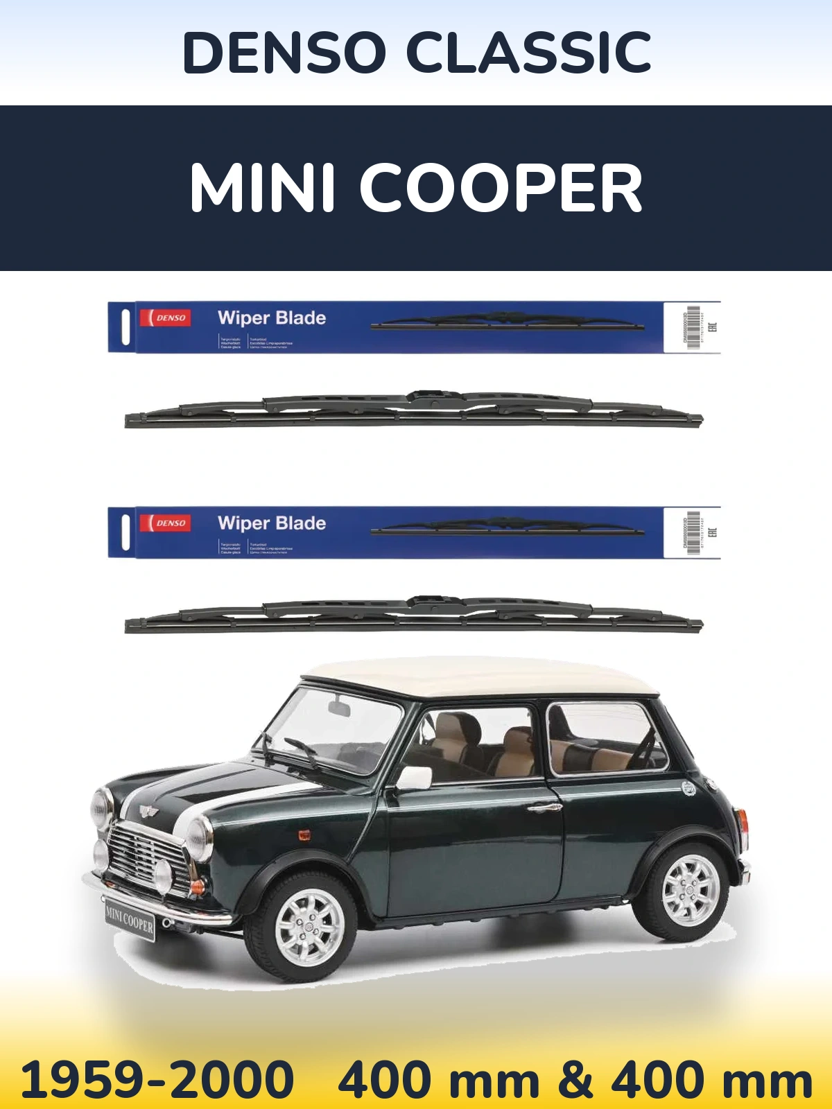 Ștergătoare Denso Classic pentru MINI Cooper