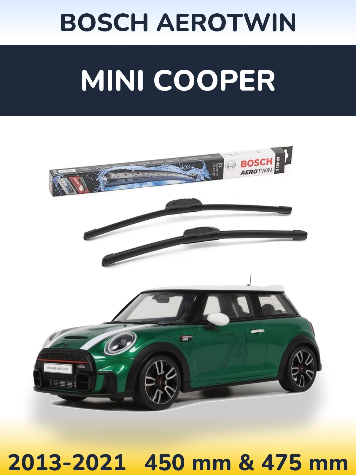 Ștergătoare BOSCH AeroTwin pentru MINI Cooper