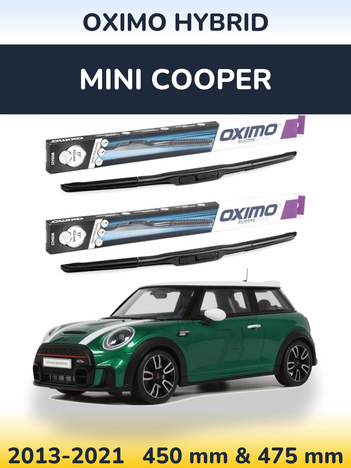 Ștergătoare Oximo Hybrid pentru MINI Cooper
