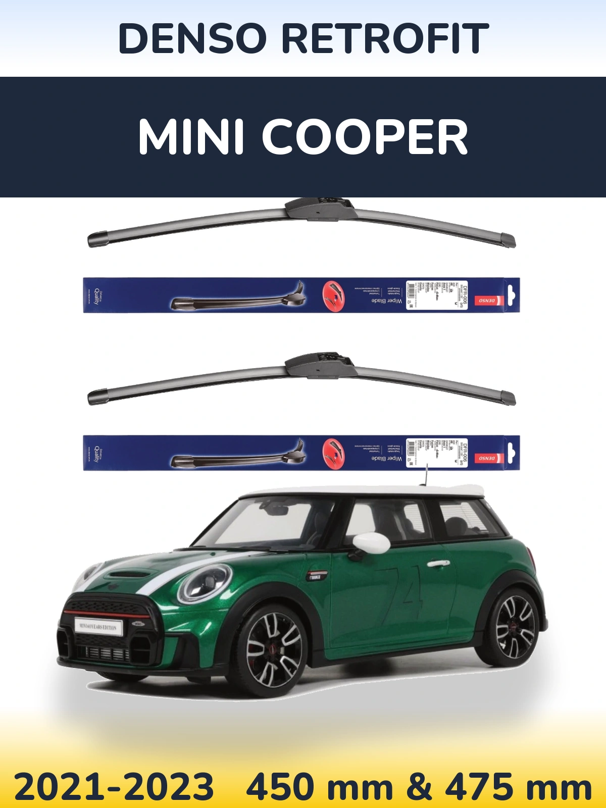 Ștergătoare Denso Retrofit pentru MINI Cooper