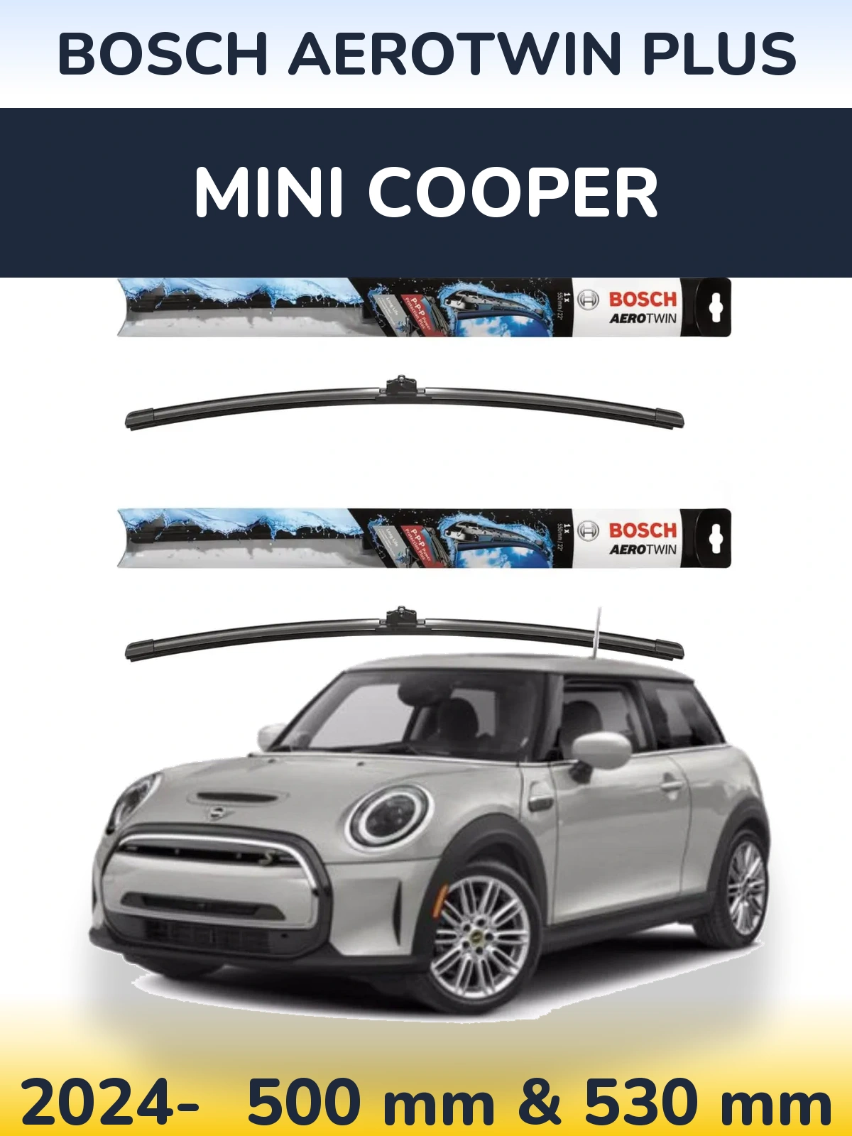 Ștergătoare BOSCH AeroTwin Plus pentru MINI Cooper
