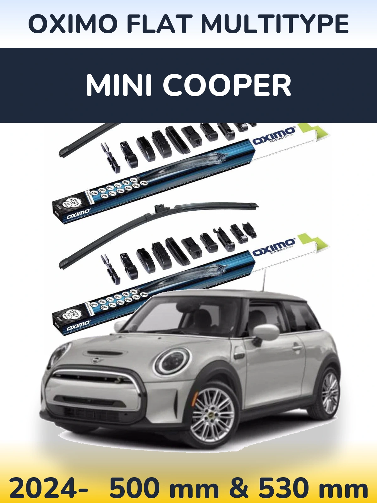 Ștergătoare Oximo Flat MultiTipe pentru MINI Cooper