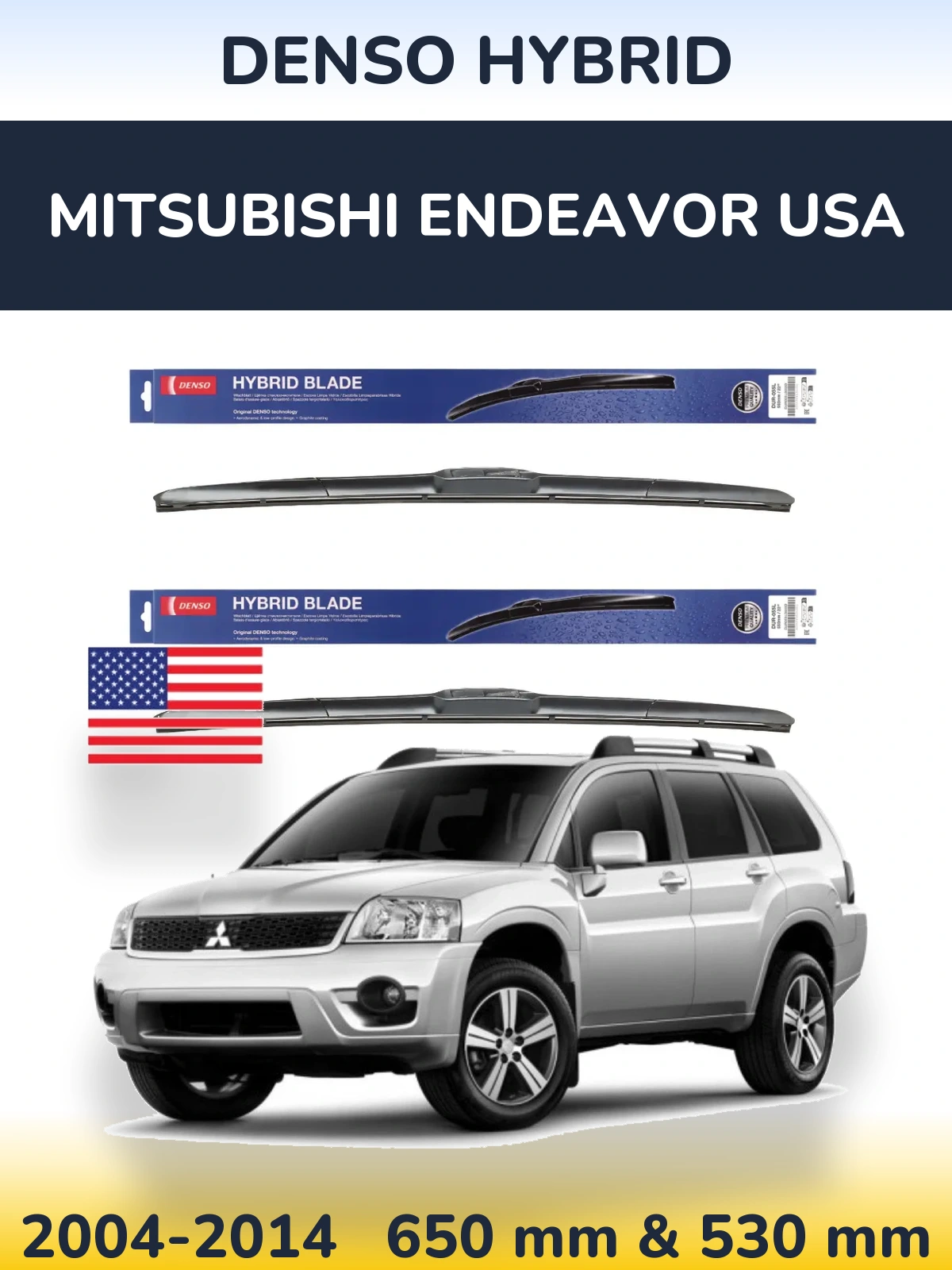Ștergătoare Denso Hybrid pentru Mitsubishi Endeavor USA