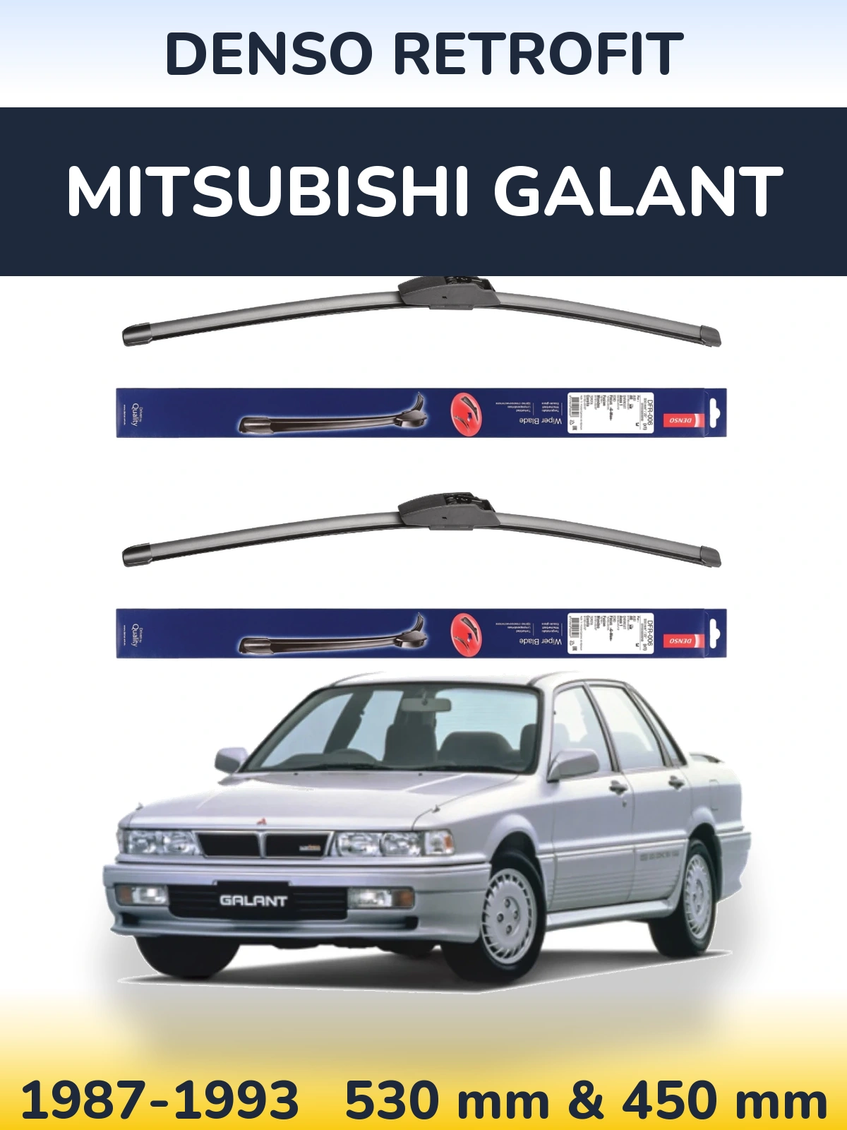 Ștergătoare Denso Retrofit pentru Mitsubishi Galant