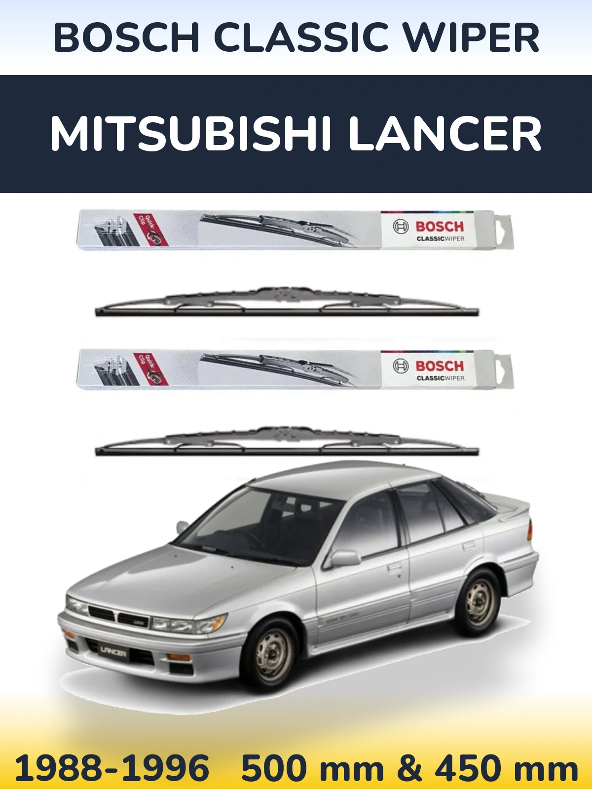 Ștergătoare BOSCH Classic Wiper pentru Mitsubishi Lancer