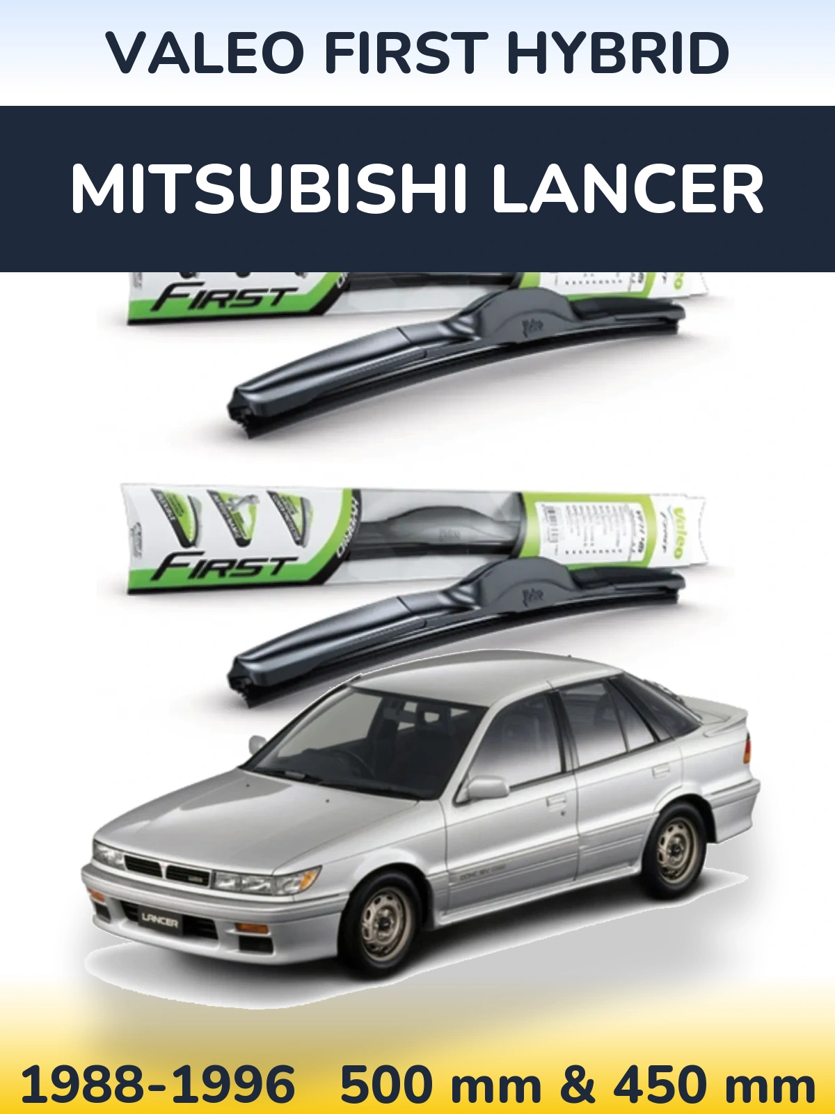 Ștergătoare Valeo First Hybrid pentru Mitsubishi Lancer