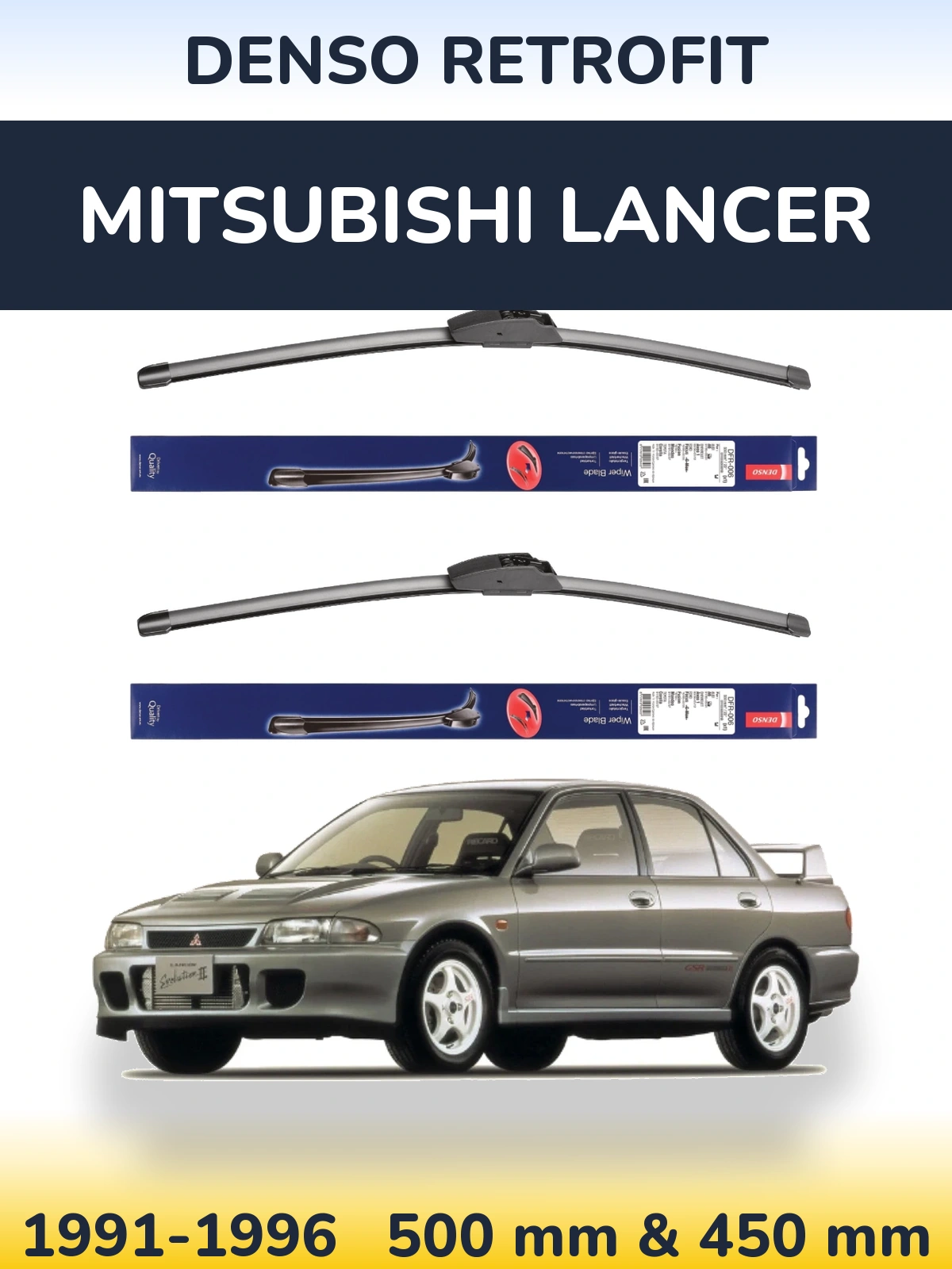 Ștergătoare Denso Retrofit pentru Mitsubishi Lancer