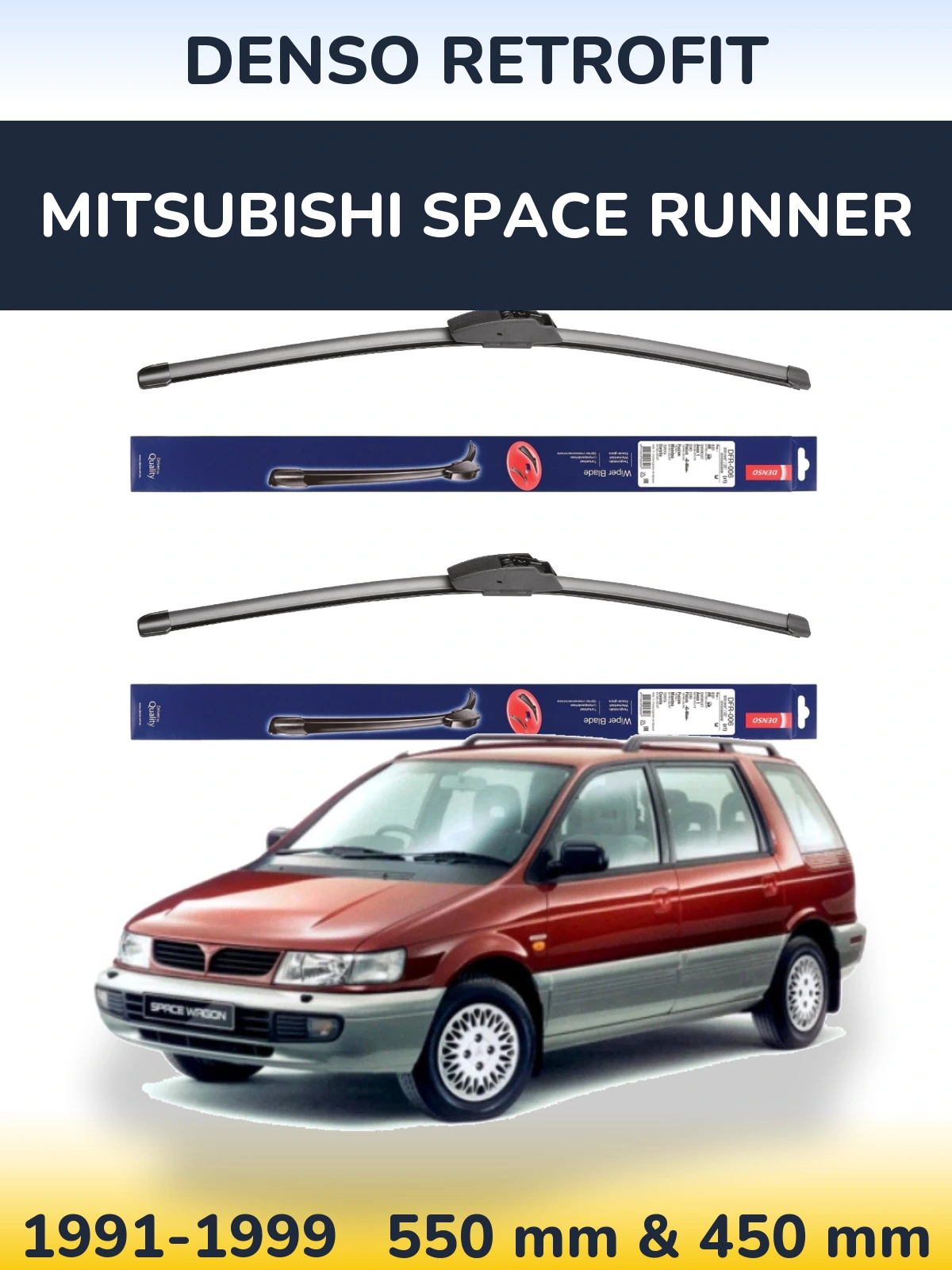 Ștergătoare Denso Retrofit pentru Mitsubishi Space Runner