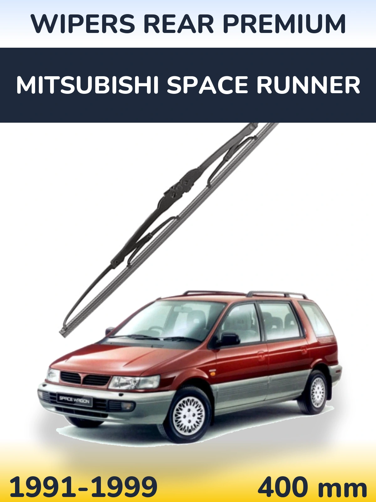 Ștergătoare WIPERS REAR PREMIUM pentru Mitsubishi Space Runner