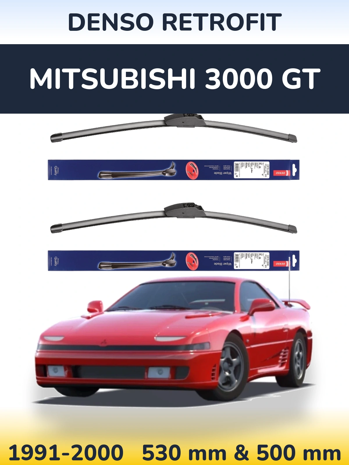 Ștergătoare Denso Retrofit pentru Mitsubishi 3000 GT