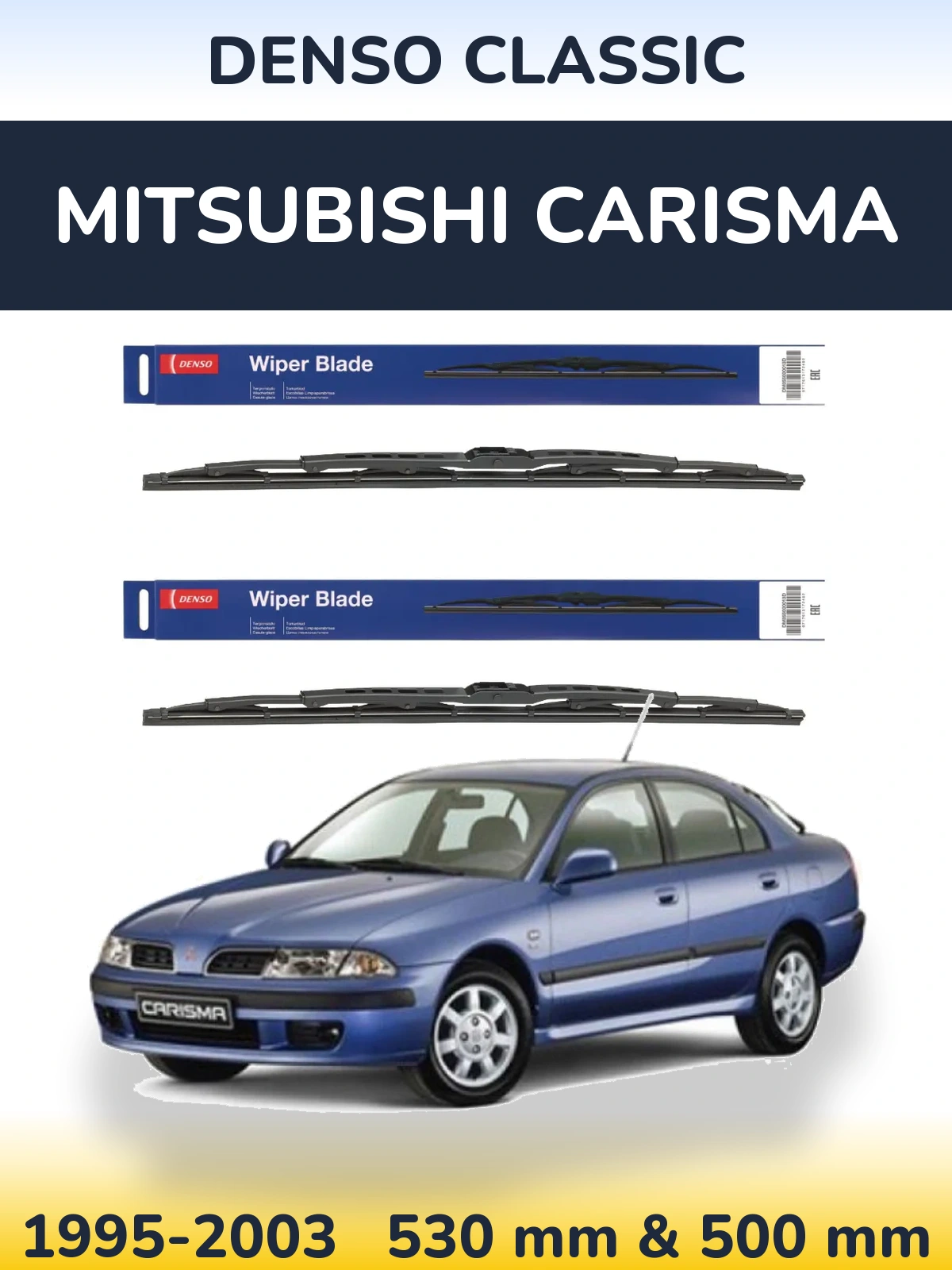 Ștergătoare Denso Classic pentru Mitsubishi Carisma