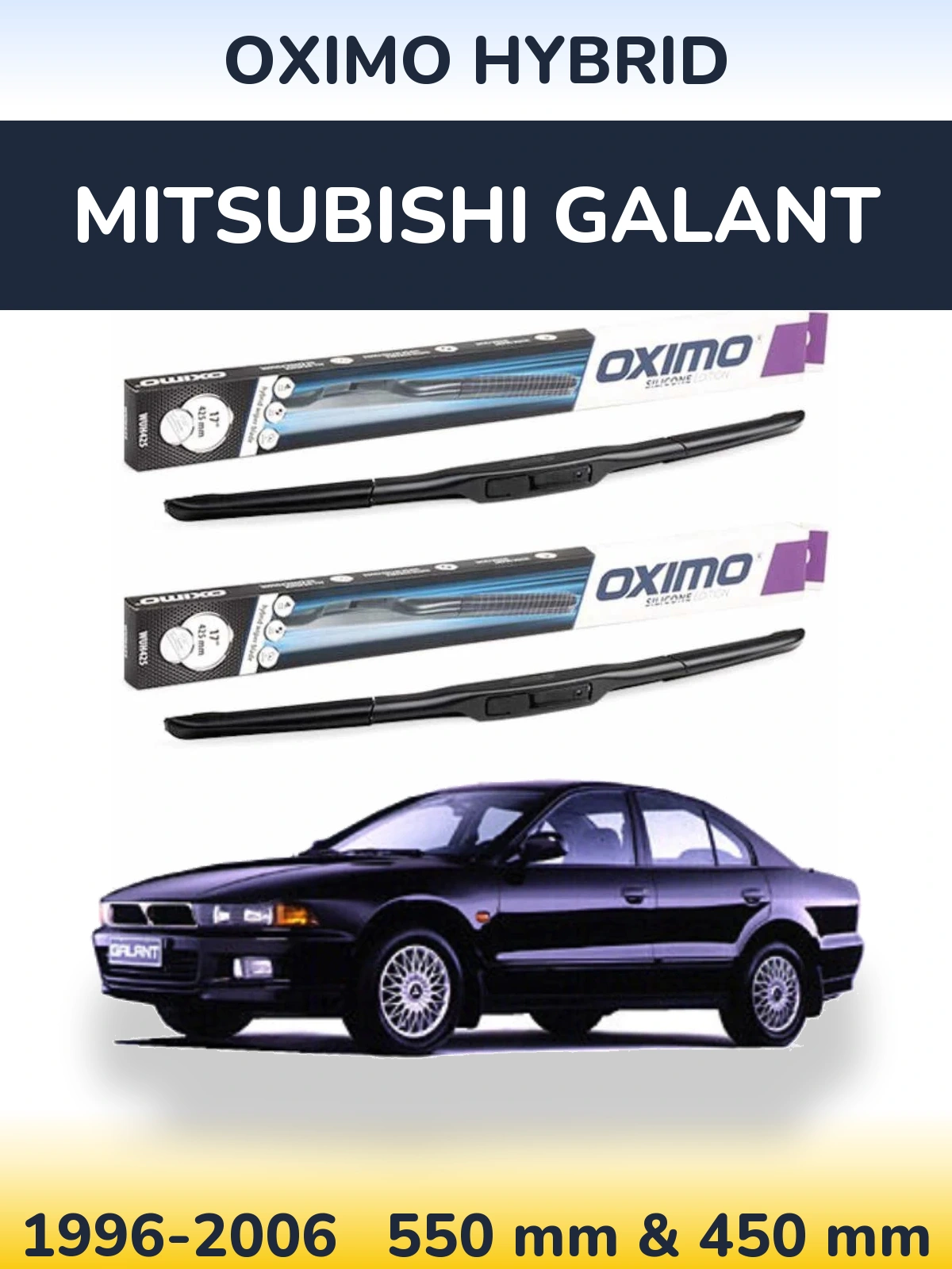 Ștergătoare Oximo Hybrid pentru Mitsubishi Galant