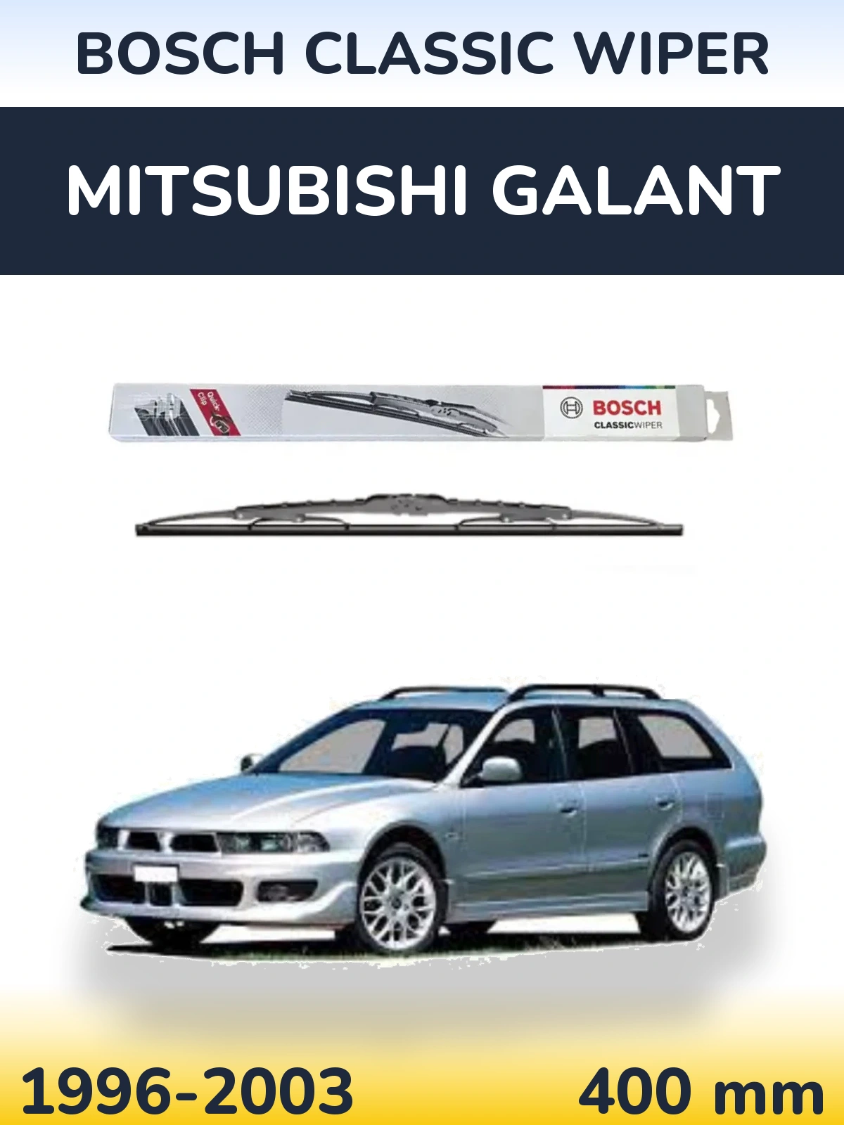 Ștergătoare BOSCH Classic Wiper pentru Mitsubishi Galant