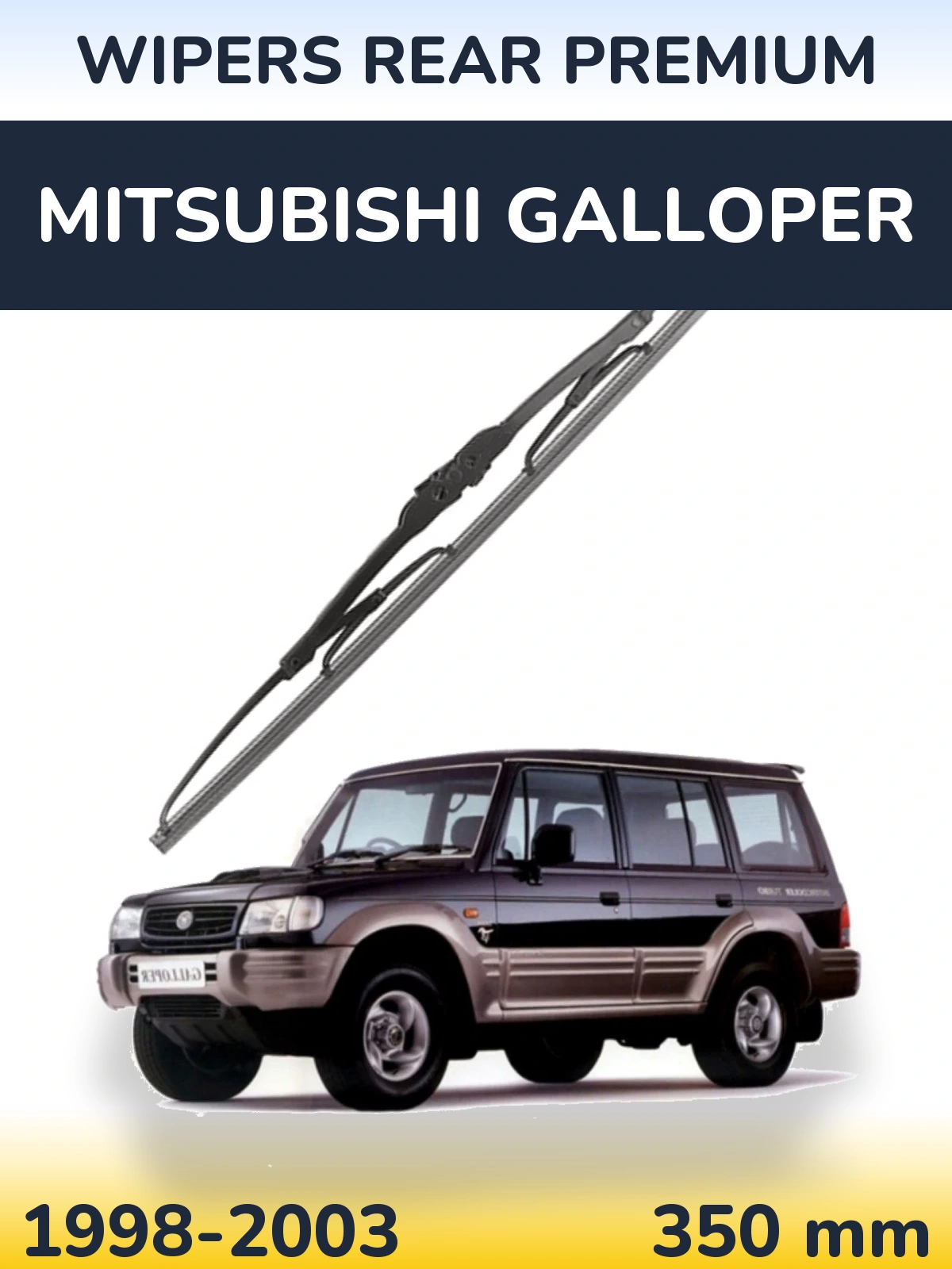 Ștergătoare WIPERS REAR PREMIUM pentru Mitsubishi Galloper