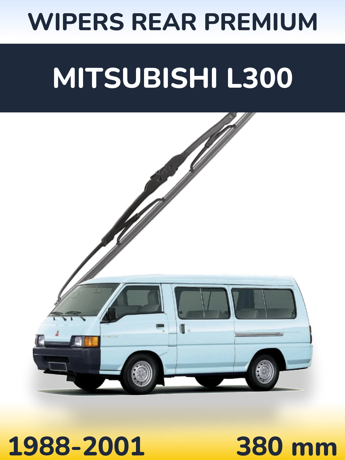 Ștergătoare WIPERS REAR PREMIUM pentru Mitsubishi L300