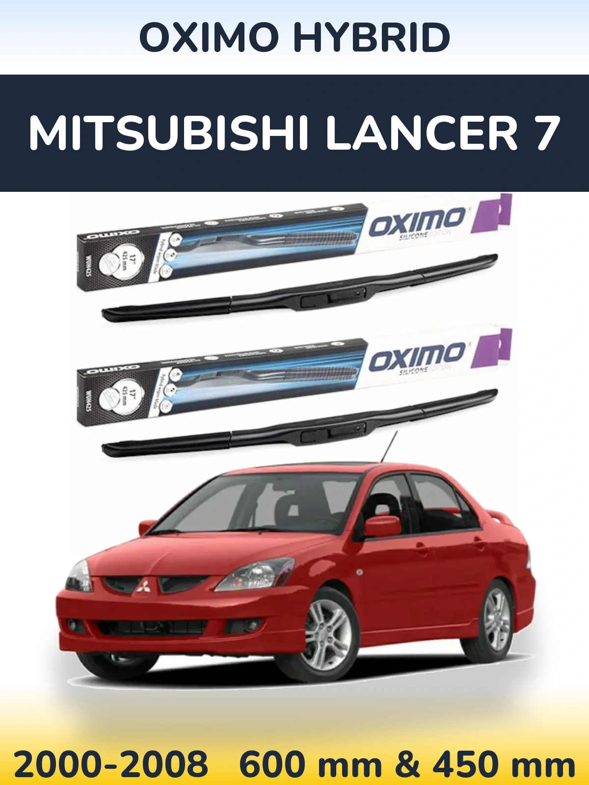 Ștergătoare Oximo Hybrid pentru Mitsubishi Lancer 7