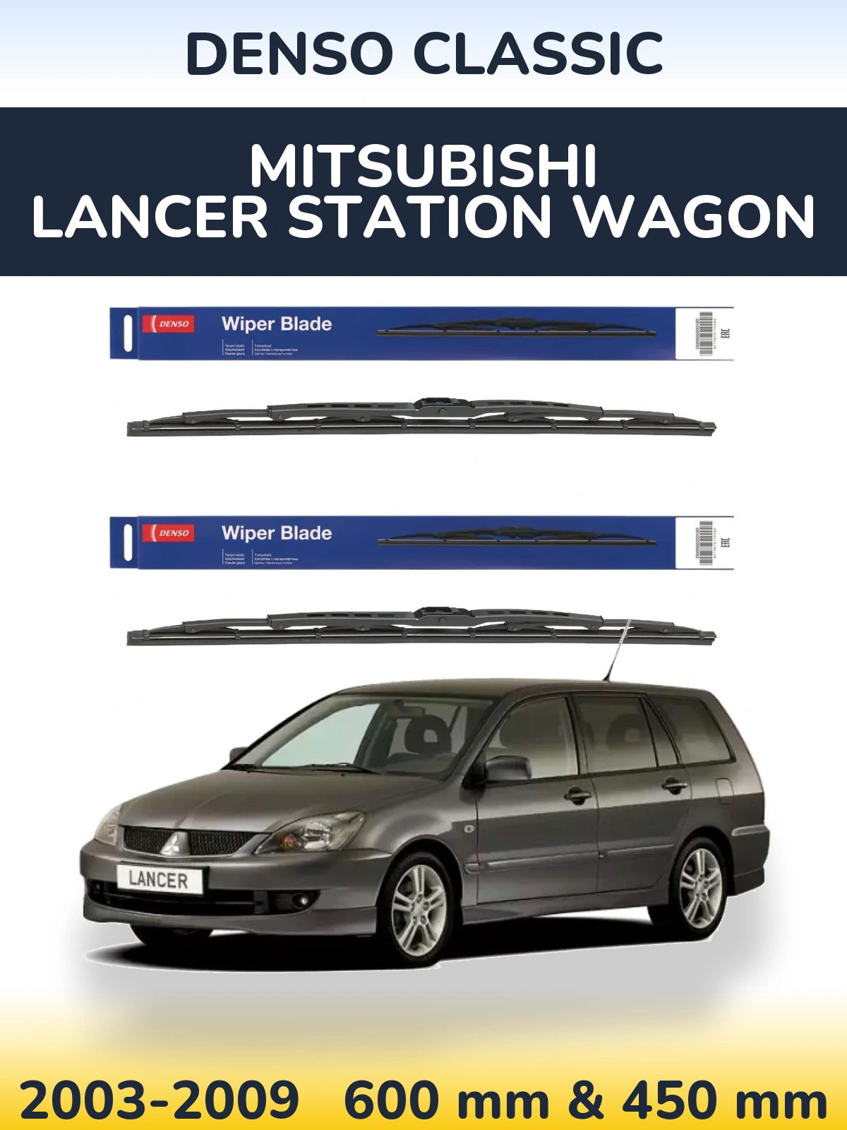 Ștergătoare Denso Classic pentru Mitsubishi Lancer Station Wagon