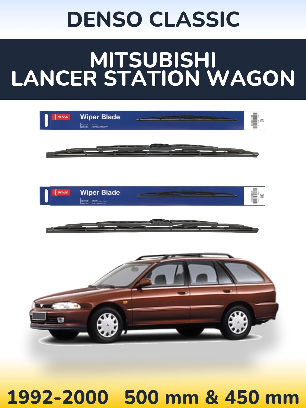 Ștergătoare Denso Classic pentru Mitsubishi Lancer Station Wagon