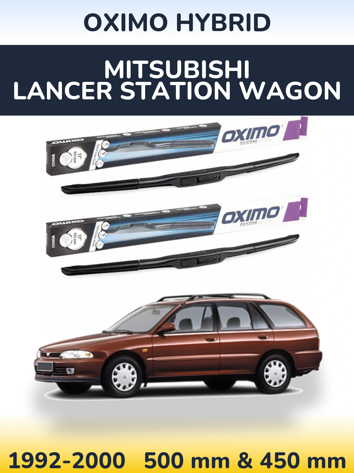 Ștergătoare Oximo Hybrid pentru Mitsubishi Lancer Station Wagon