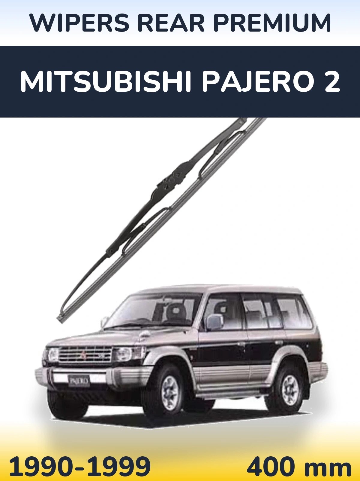 Ștergătoare WIPERS REAR PREMIUM pentru Mitsubishi Pajero 2