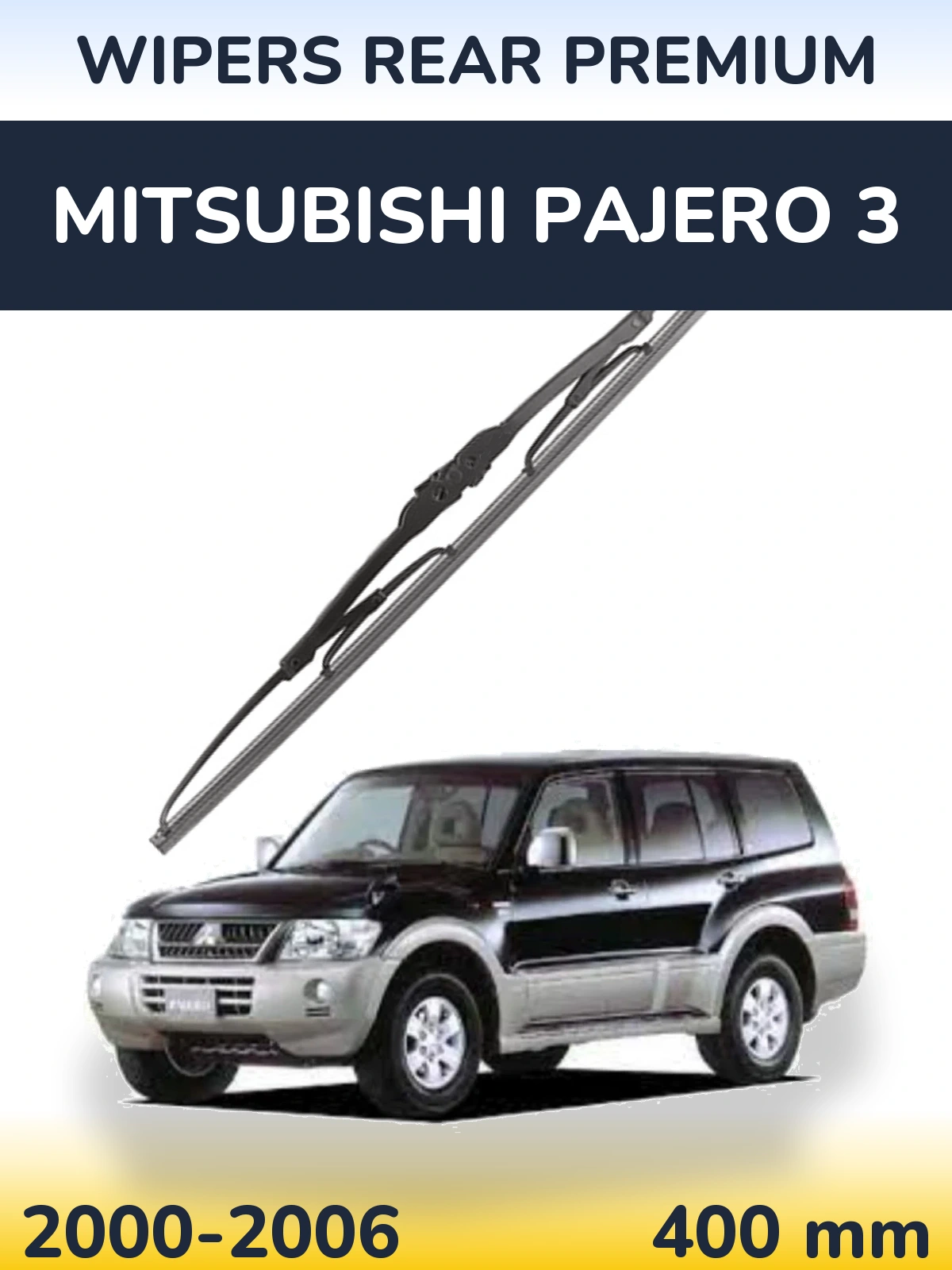 Ștergătoare WIPERS REAR PREMIUM pentru Mitsubishi Pajero 3